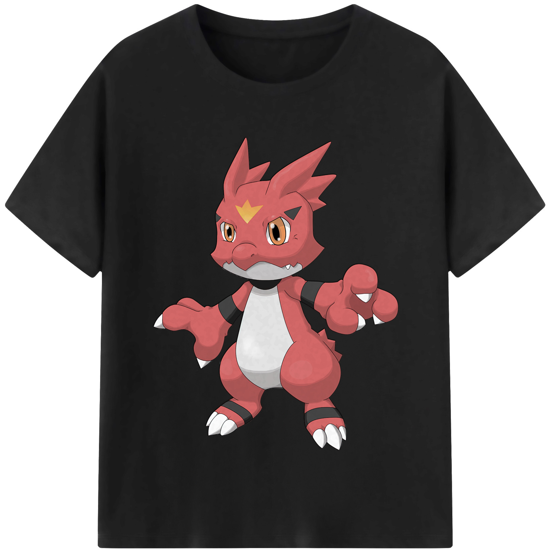 （画像用） Digimon デジタルモンスター/デジモン レディースカジュアルプリントTシャツ（綿100％）