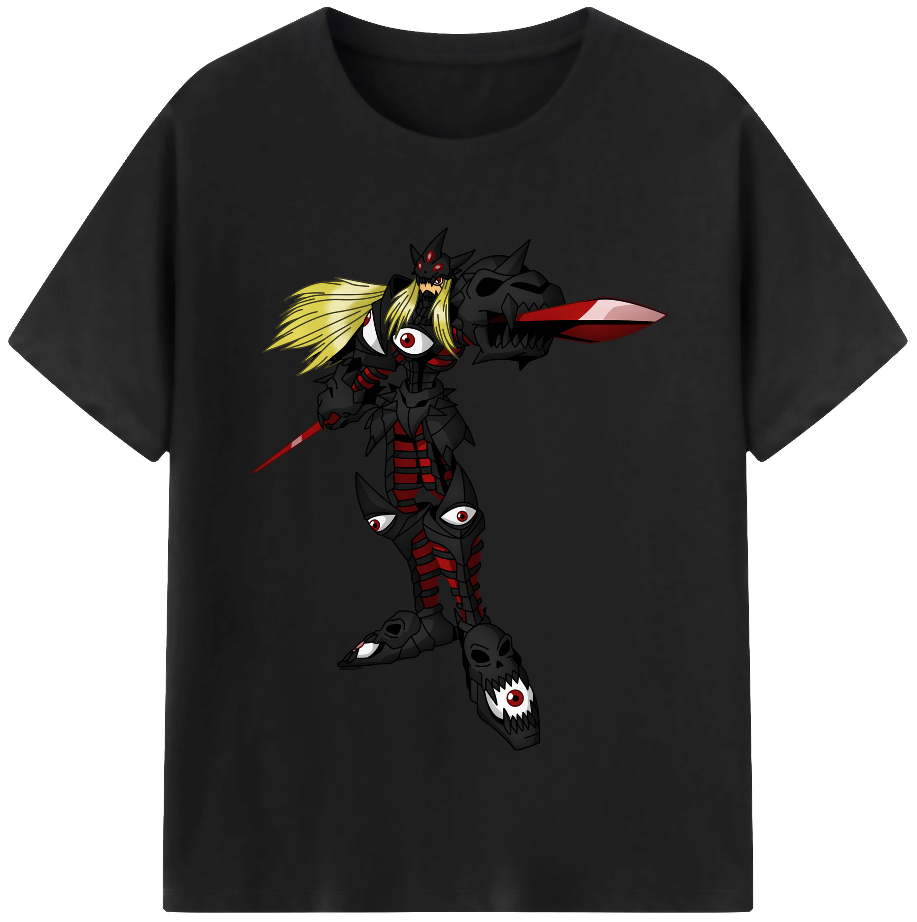 （画像用） Digimon デジタルモンスター/デジモン レディースカジュアルプリントTシャツ（綿100％）