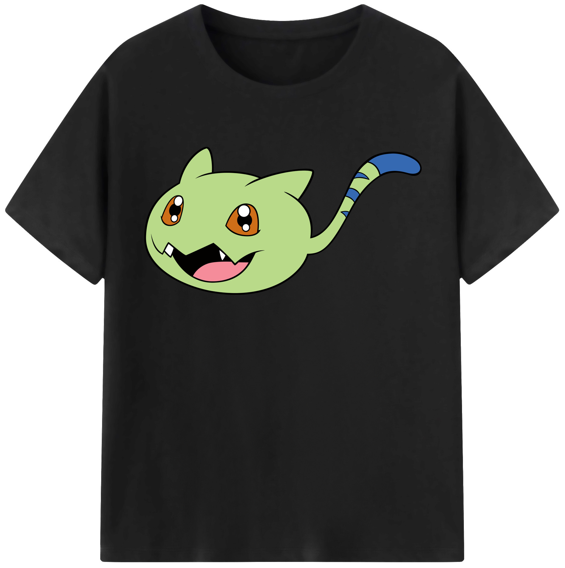 （画像用） Digimon デジタルモンスター/デジモン レディースカジュアルプリントTシャツ（綿100％）