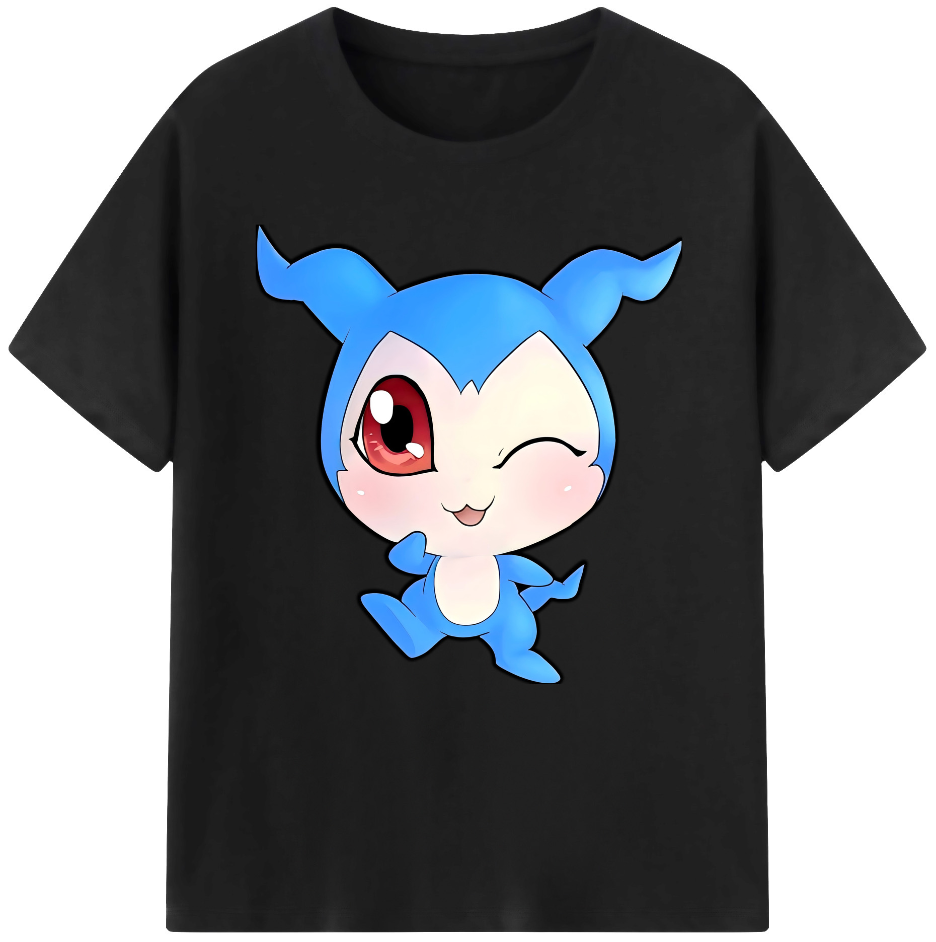 （画像用） Digimon デジタルモンスター/デジモン レディースカジュアルプリントTシャツ（綿100％）