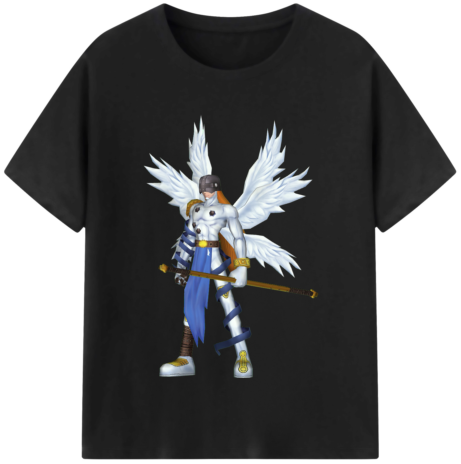 （画像用） Digimon デジタルモンスター/デジモン レディースカジュアルプリントTシャツ（綿100％）