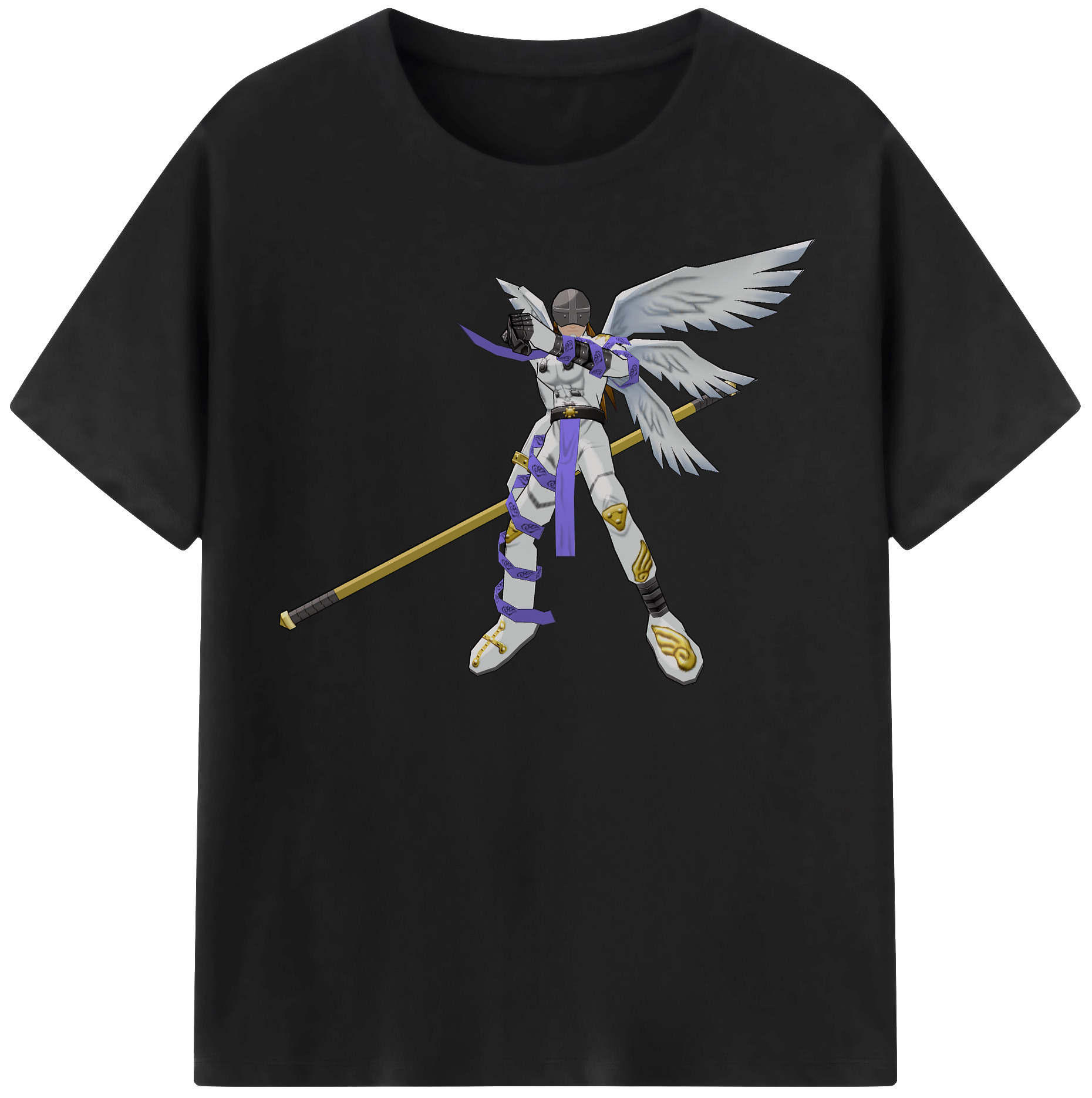 （画像用） Digimon デジタルモンスター/デジモン レディースカジュアルプリントTシャツ（綿100％）