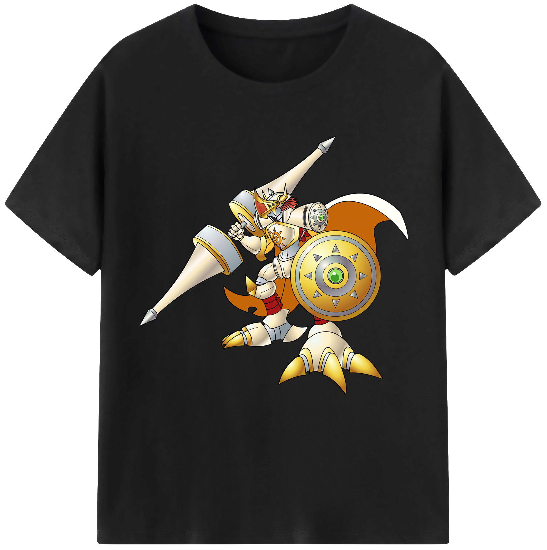 （画像用） Digimon デジタルモンスター/デジモン レディースカジュアルプリントTシャツ（綿100％）