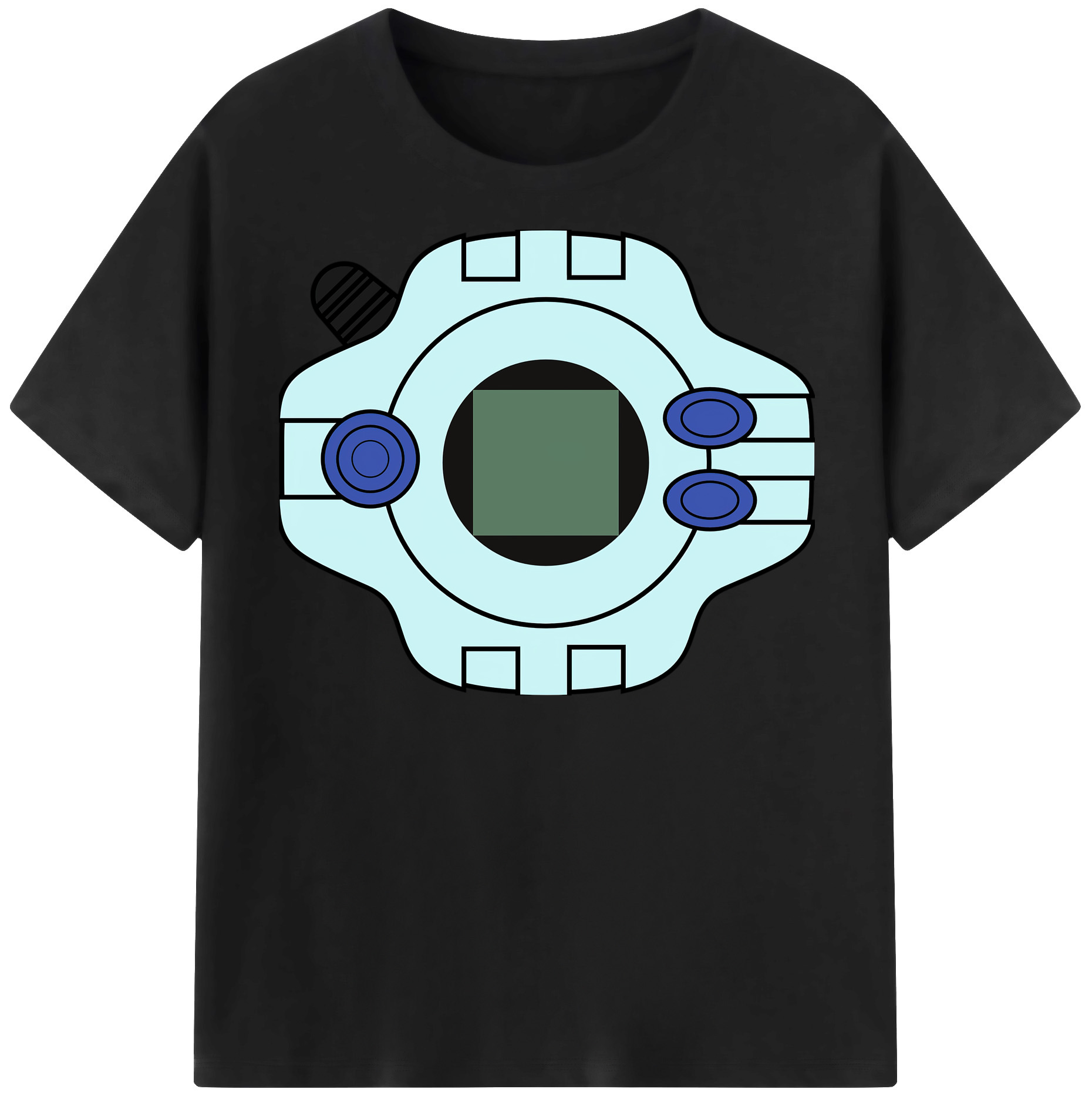 （画像用） Digimon デジタルモンスター/デジモン レディースカジュアルプリントTシャツ（綿100％）