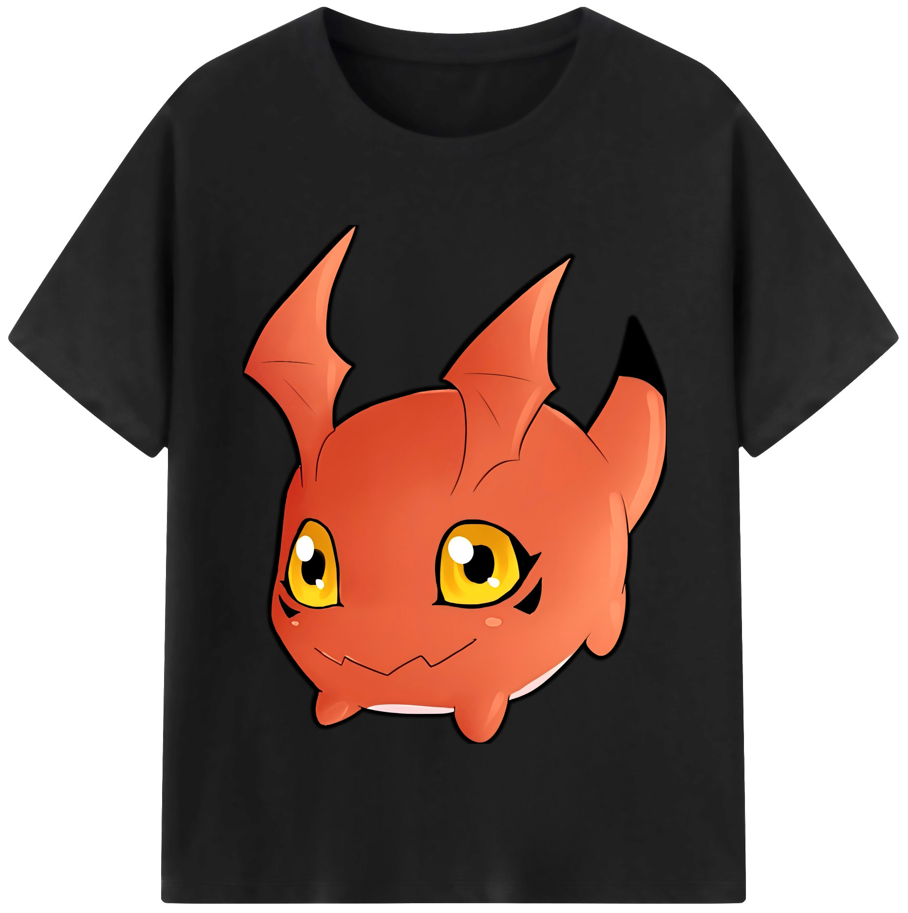 （画像用） Digimon デジタルモンスター/デジモン レディースカジュアルプリントTシャツ（綿100％）