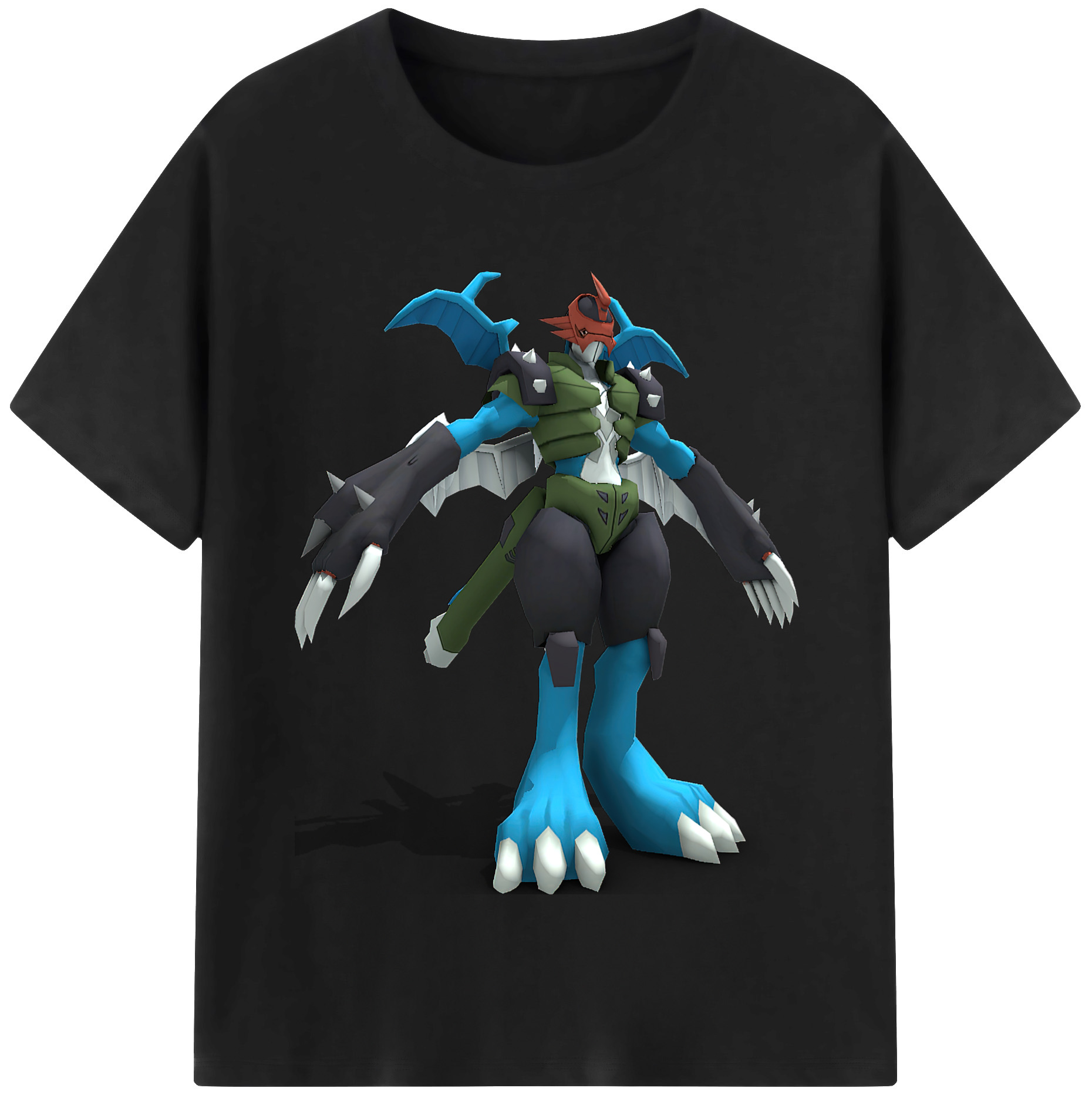 （画像用） Digimon デジタルモンスター/デジモン レディースカジュアルプリントTシャツ（綿100％）