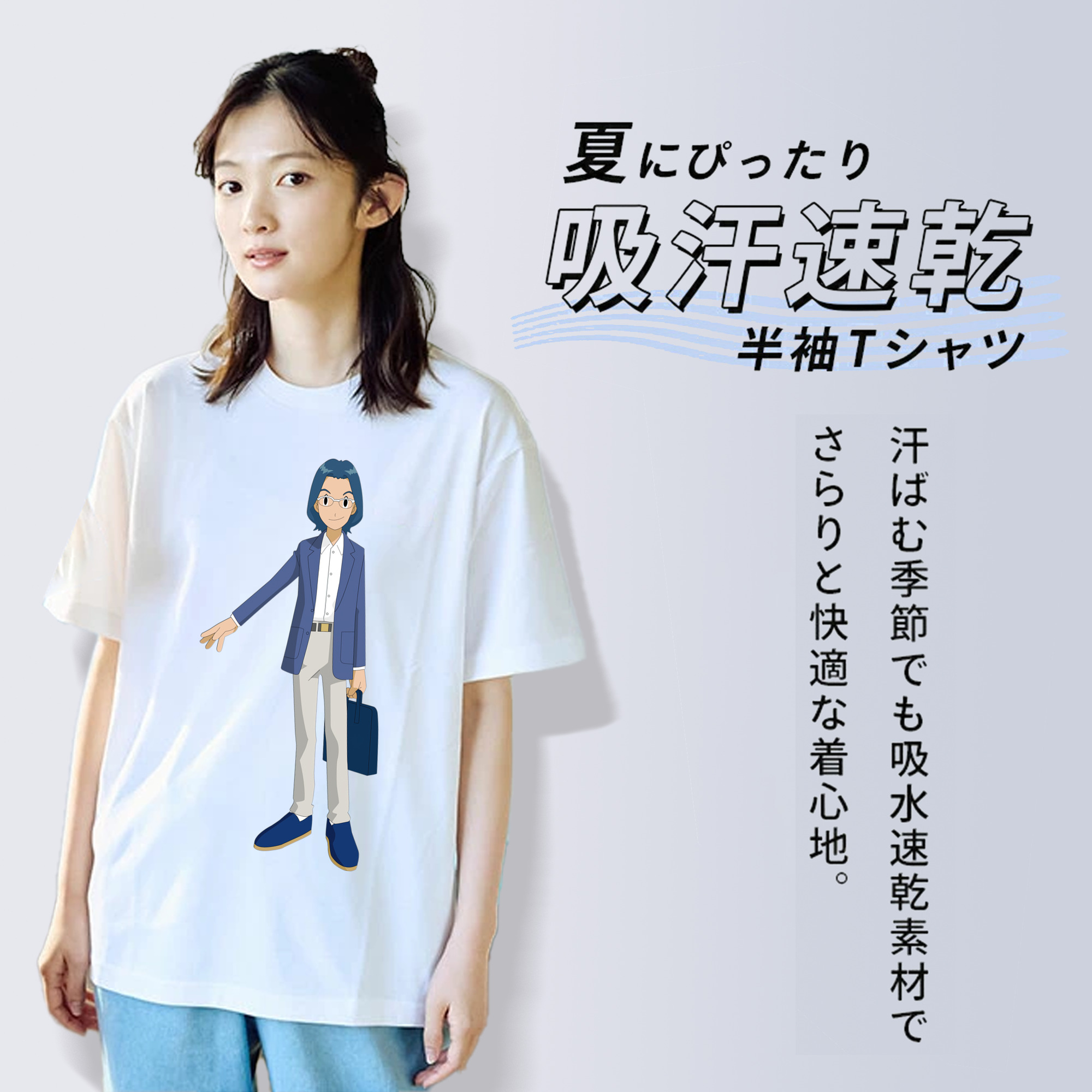 Digimon デジタルモンスター/デジモン レディースカジュアルプリントTシャツ（綿100％）