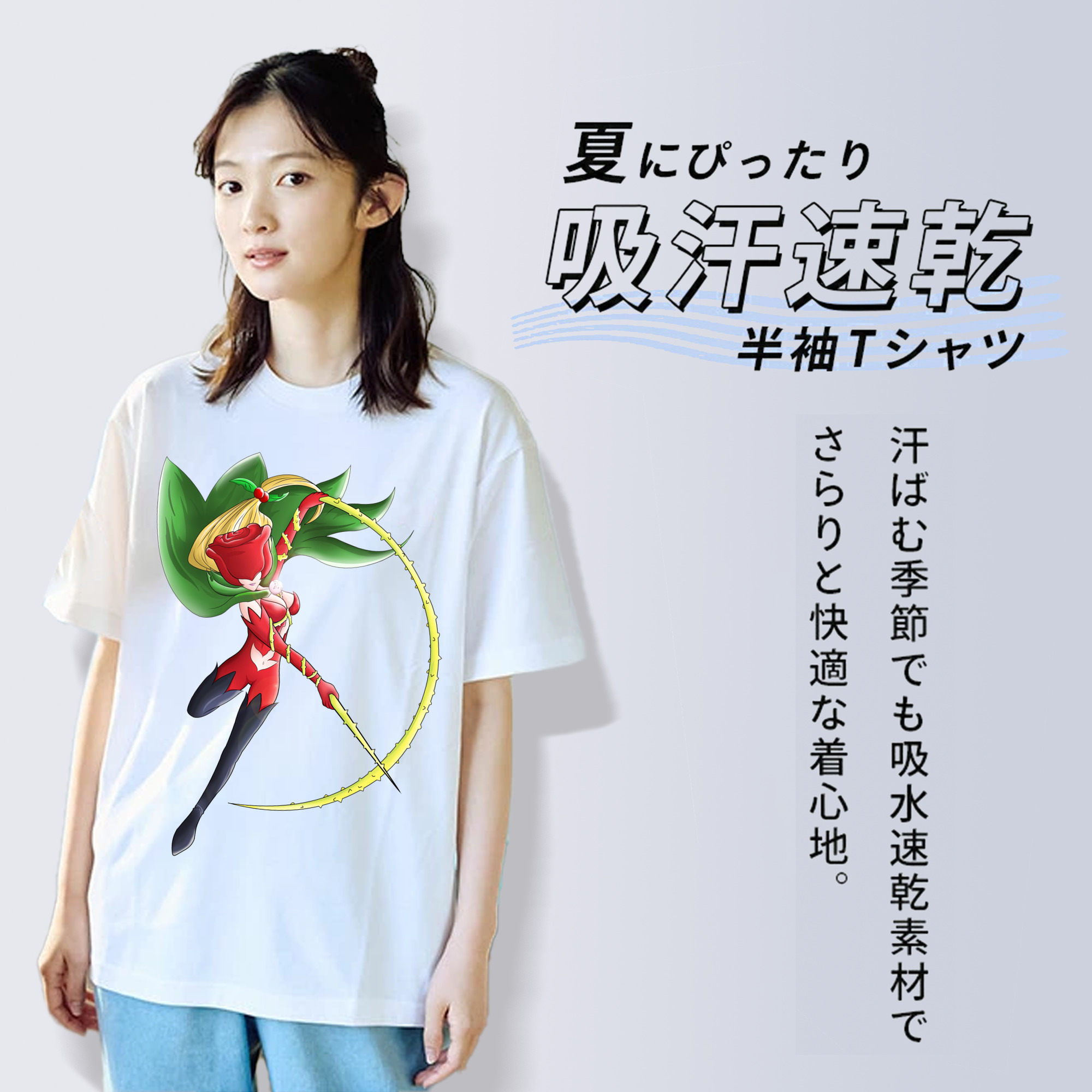 Digimon デジタルモンスター/デジモン レディースカジュアルプリントTシャツ（綿100％）