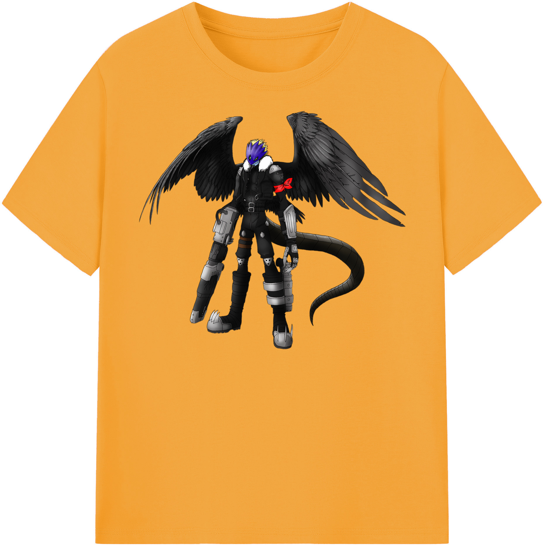 （画像用） Digimon デジタルモンスター/デジモン レディースカジュアルプリントTシャツ（綿100％）