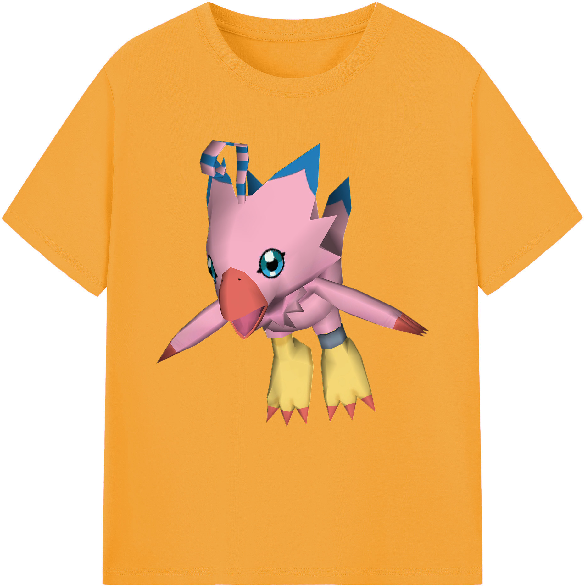 （画像用） Digimon デジタルモンスター/デジモン レディースカジュアルプリントTシャツ（綿100％）