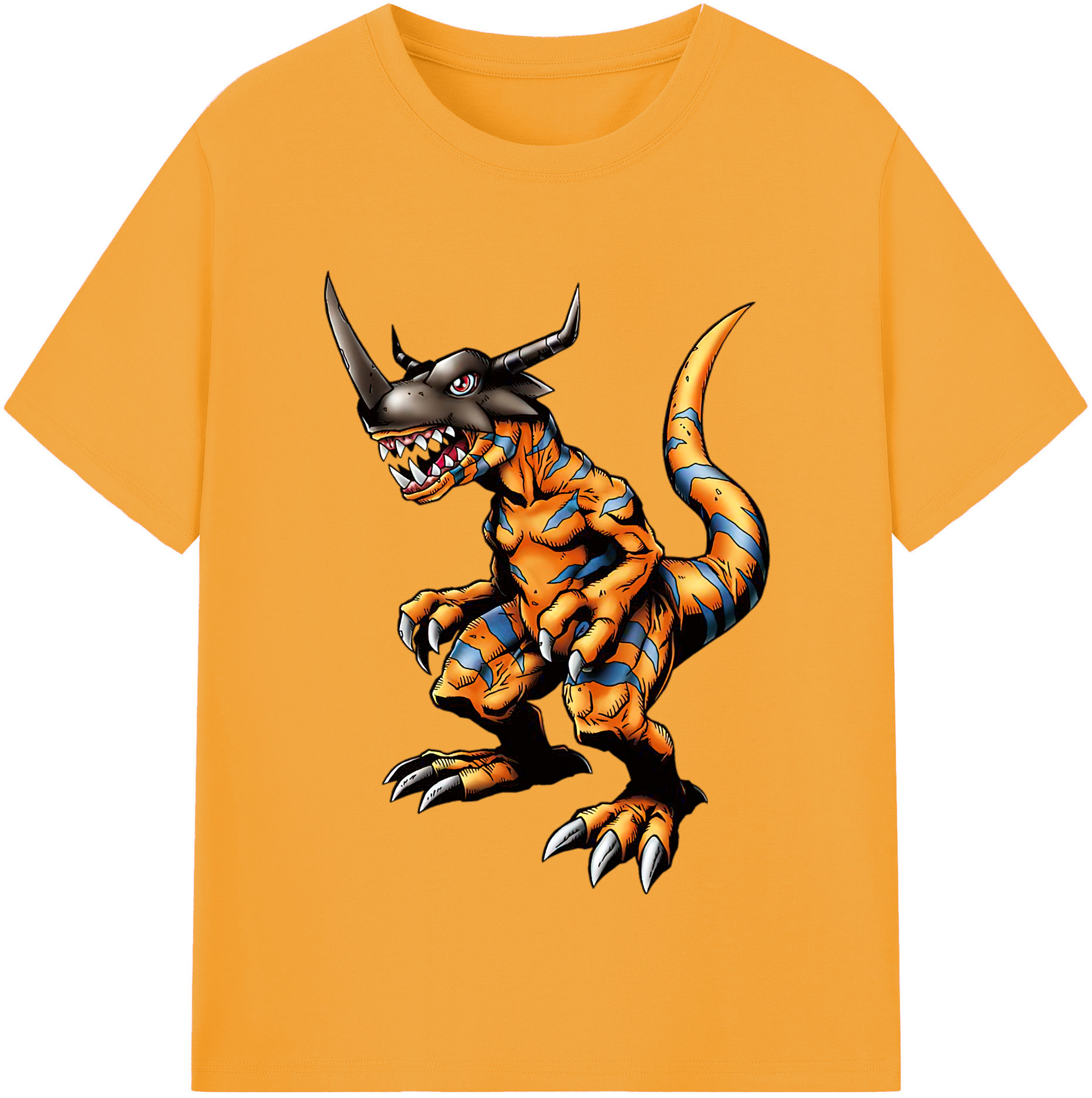 （画像用） Digimon デジタルモンスター/デジモン レディースカジュアルプリントTシャツ（綿100％）
