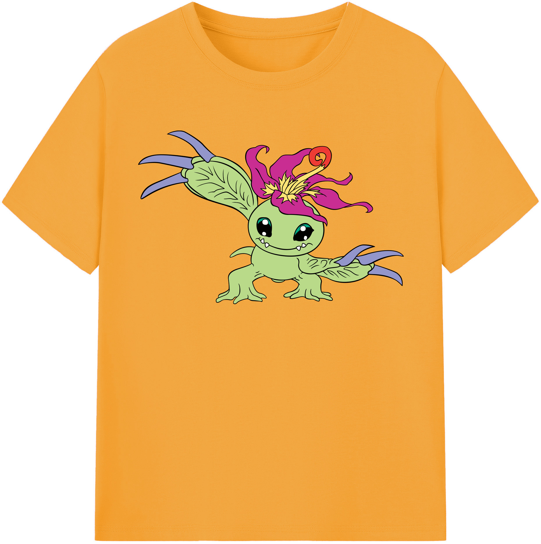 （画像用） Digimon デジタルモンスター/デジモン レディースカジュアルプリントTシャツ（綿100％）