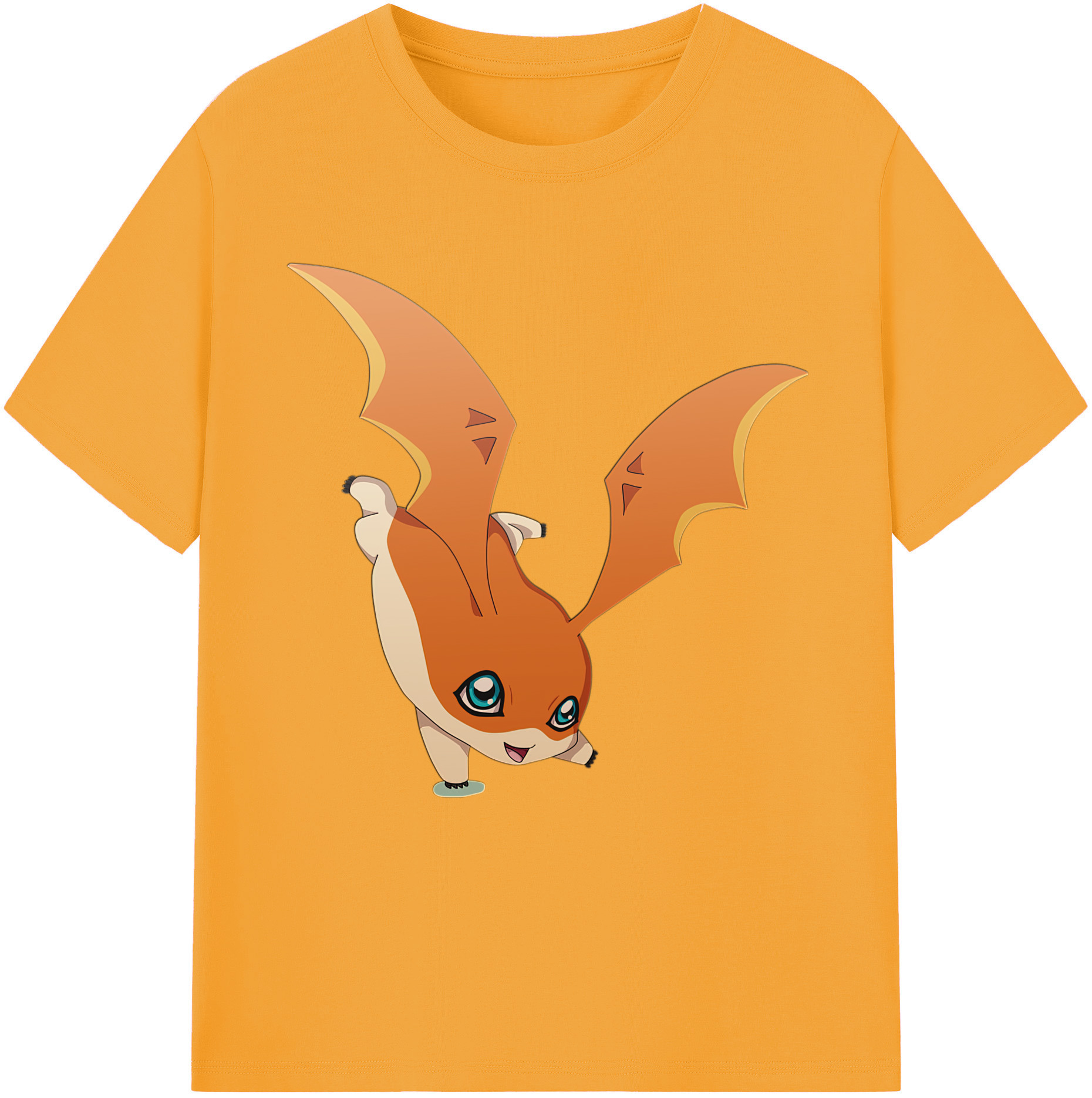 （画像用） Digimon デジタルモンスター/デジモン レディースカジュアルプリントTシャツ（綿100％）