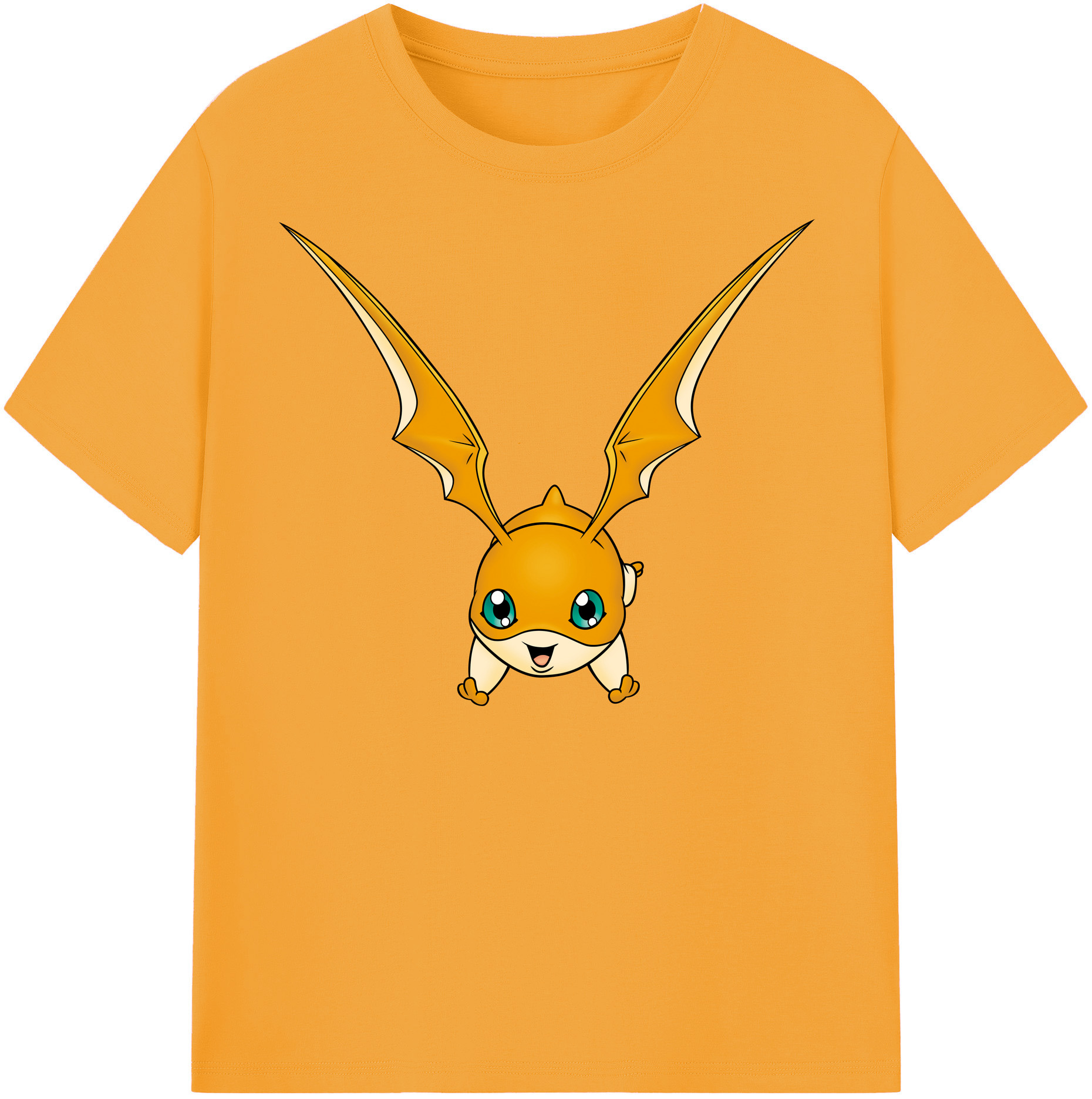 （画像用） Digimon デジタルモンスター/デジモン レディースカジュアルプリントTシャツ（綿100％）
