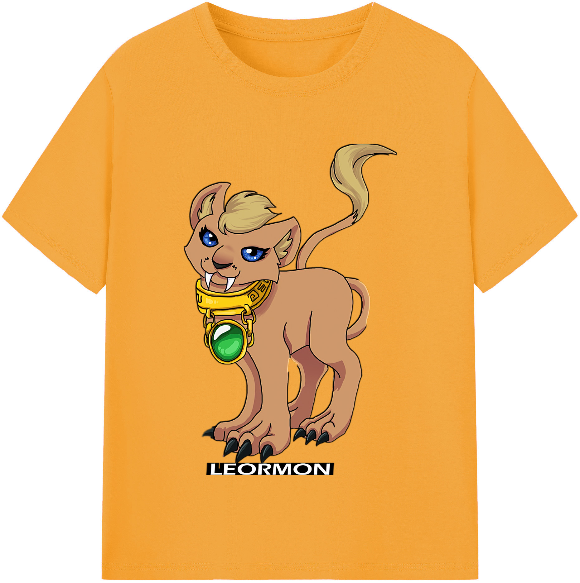 （画像用） Digimon デジタルモンスター/デジモン レディースカジュアルプリントTシャツ（綿100％）