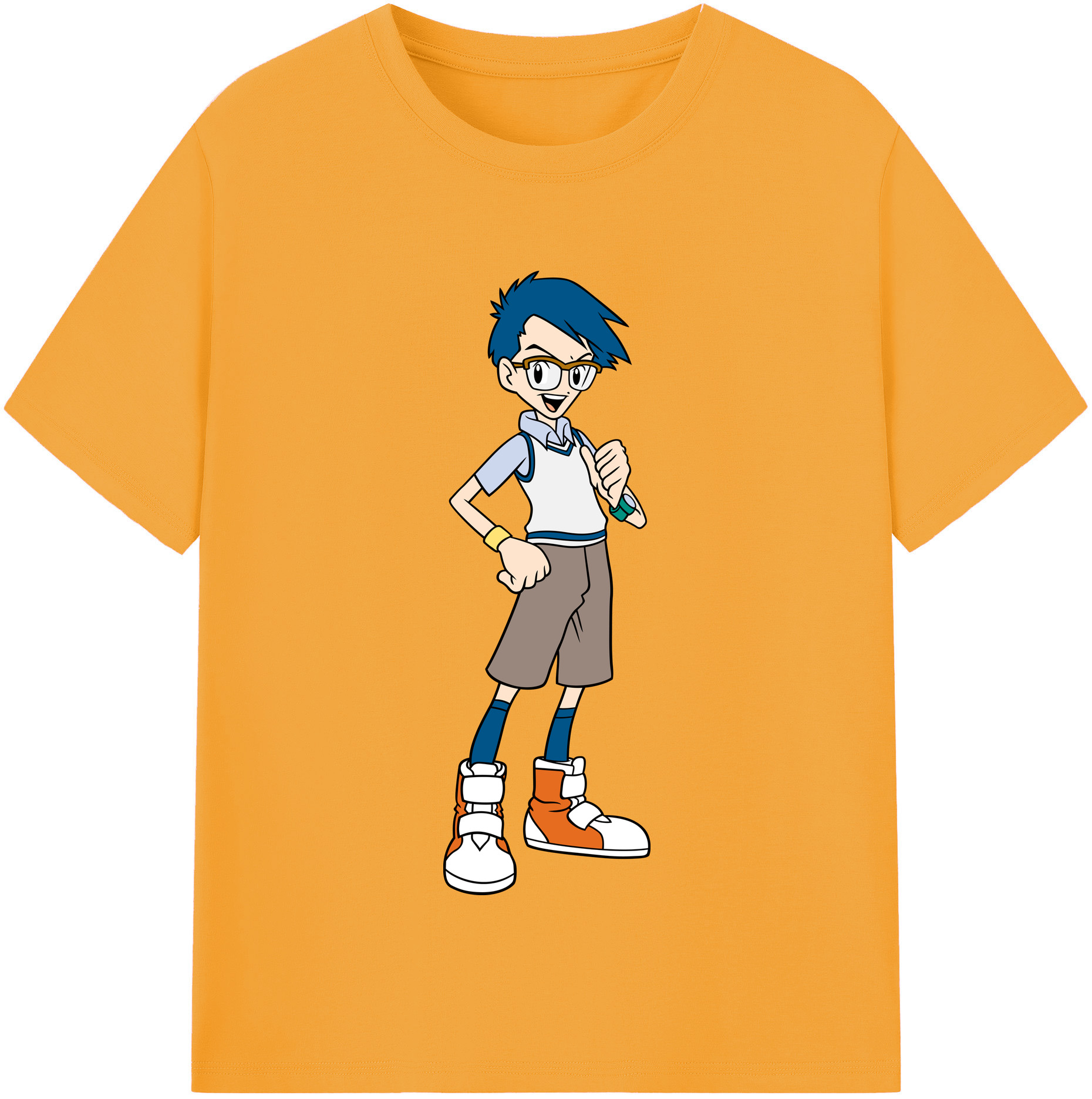 （画像用） Digimon デジタルモンスター/デジモン レディースカジュアルプリントTシャツ（綿100％）