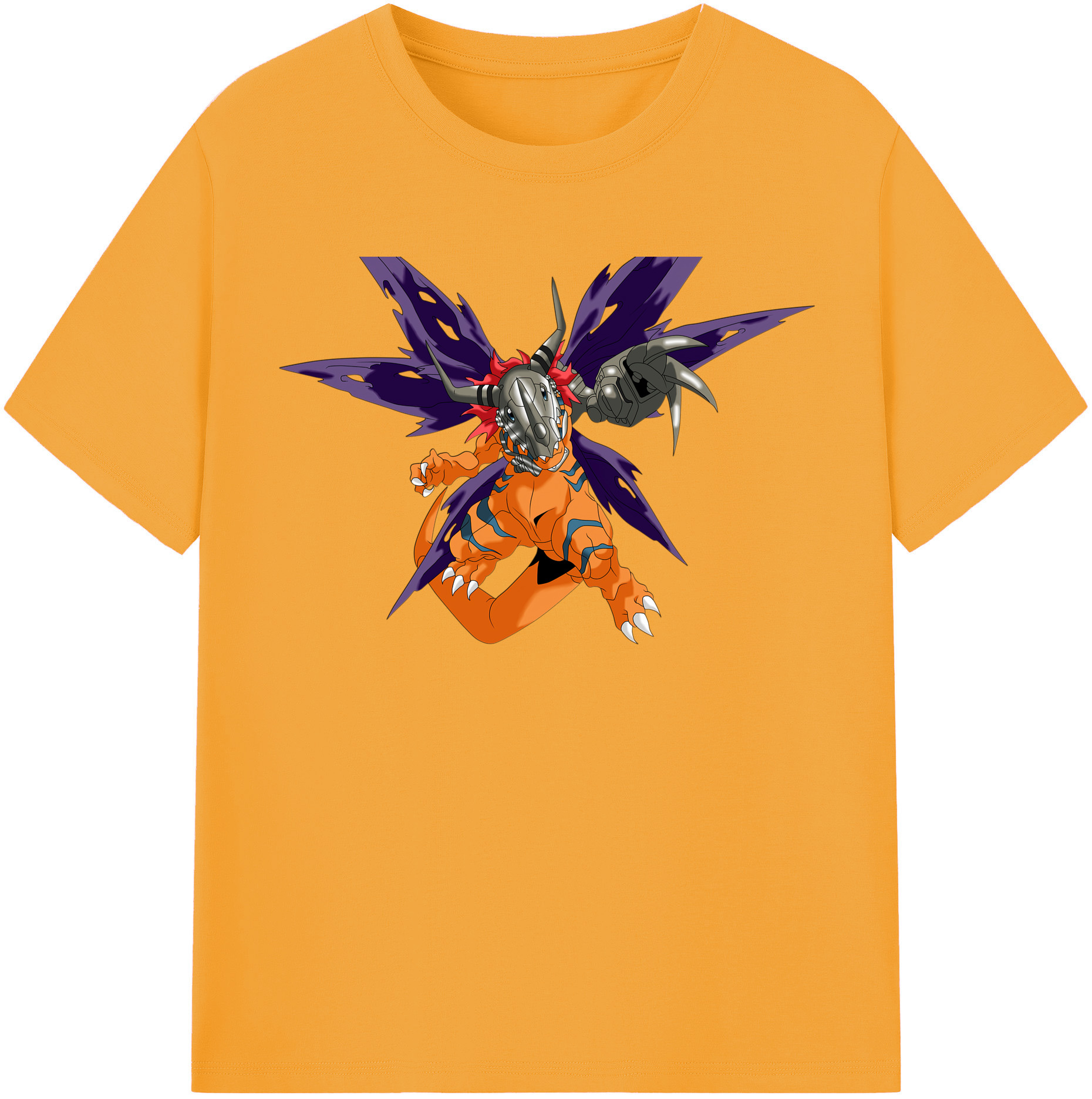 （画像用） Digimon デジタルモンスター/デジモン レディースカジュアルプリントTシャツ（綿100％）