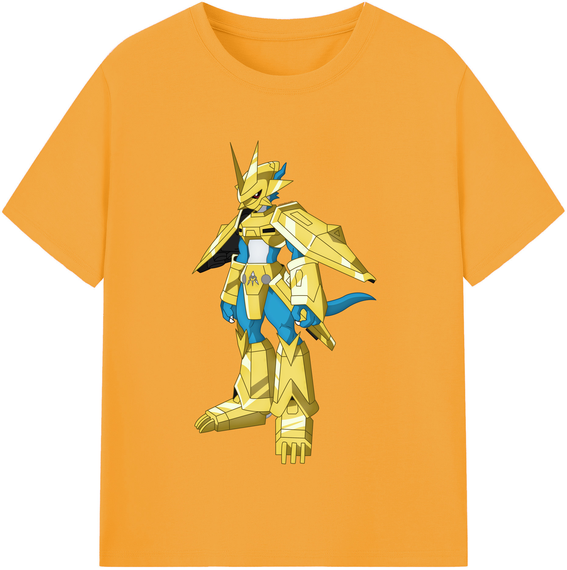 （画像用） Digimon デジタルモンスター/デジモン レディースカジュアルプリントTシャツ（綿100％）