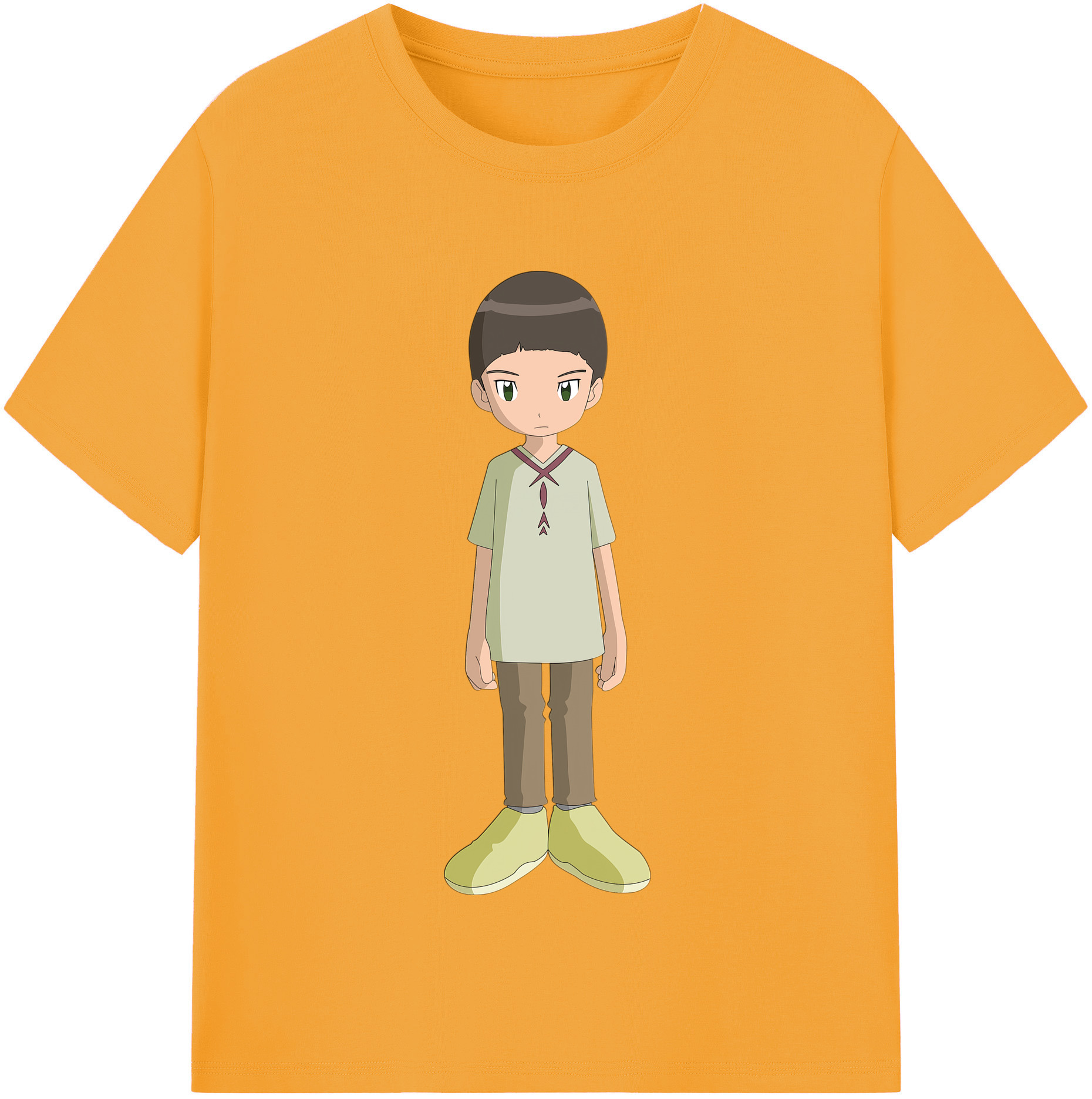（画像用） Digimon デジタルモンスター/デジモン レディースカジュアルプリントTシャツ（綿100％）
