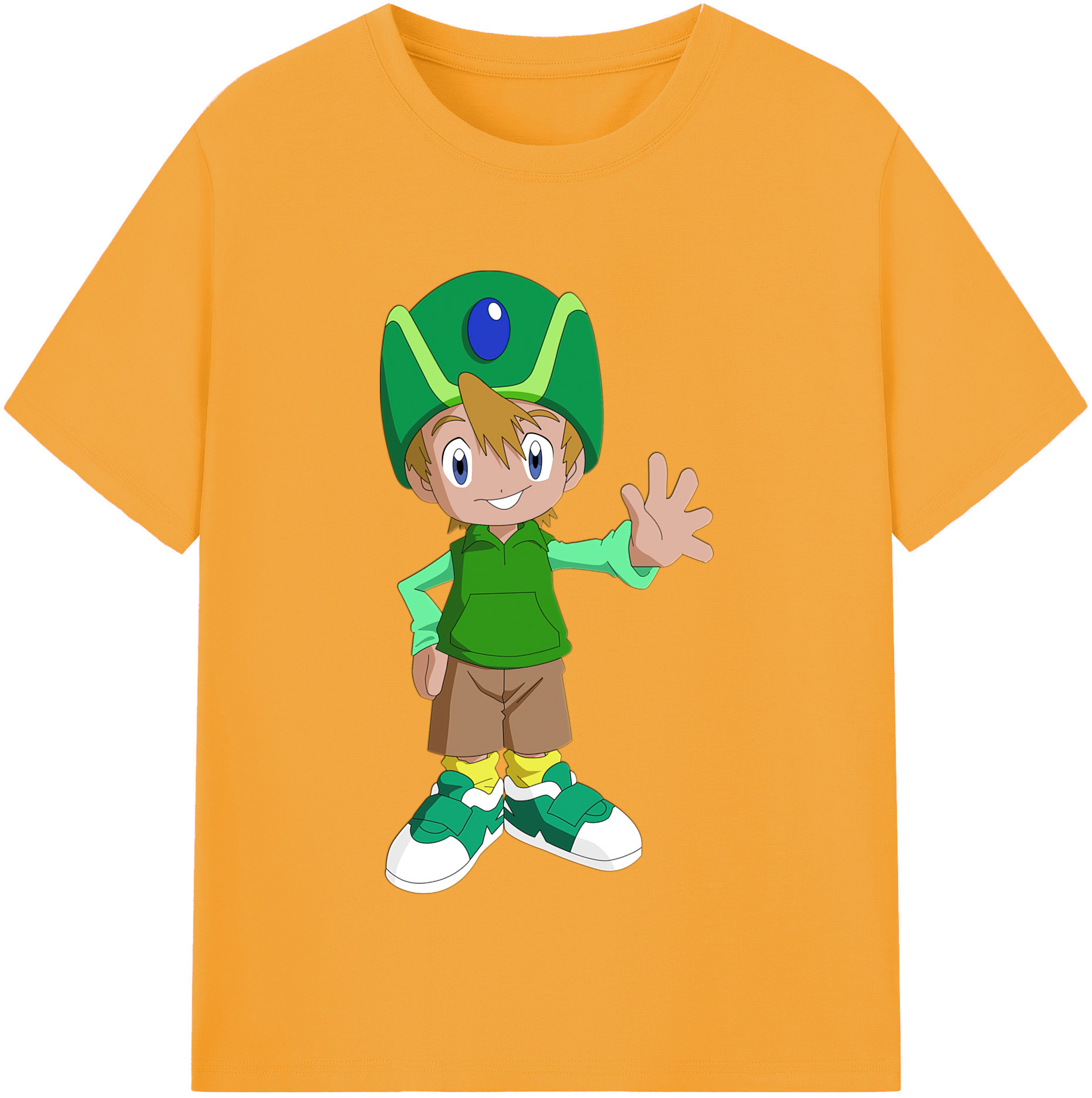 （画像用） Digimon デジタルモンスター/デジモン レディースカジュアルプリントTシャツ（綿100％）