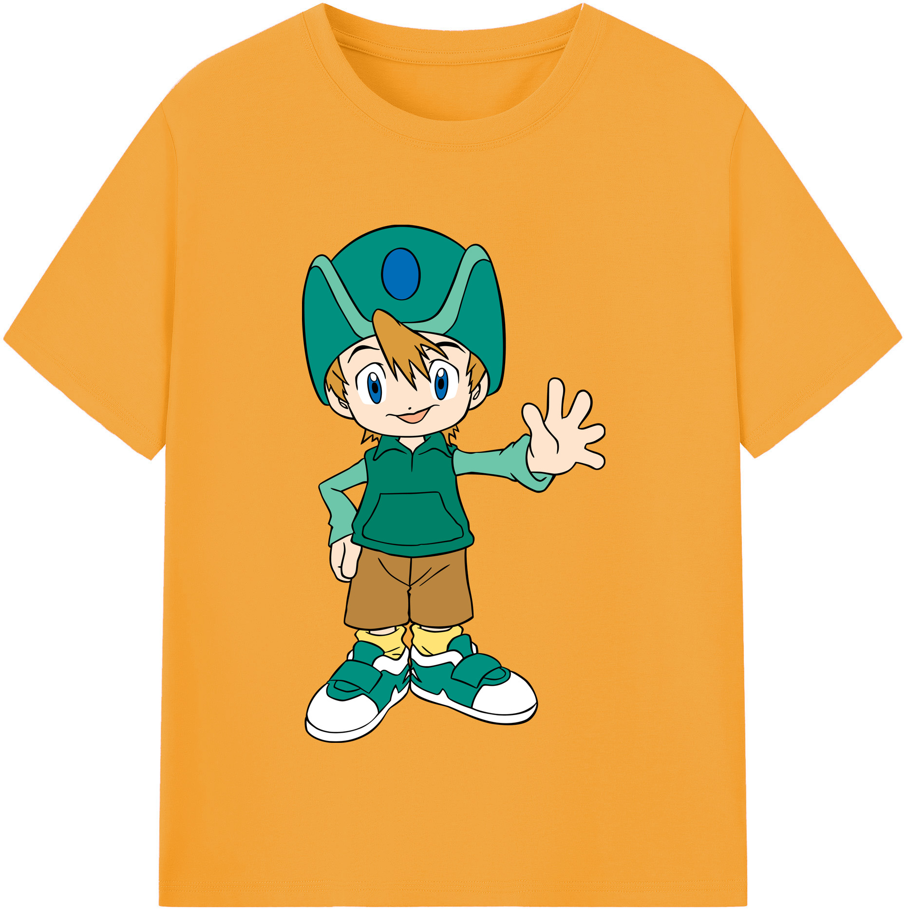 （画像用） Digimon デジタルモンスター/デジモン レディースカジュアルプリントTシャツ（綿100％）