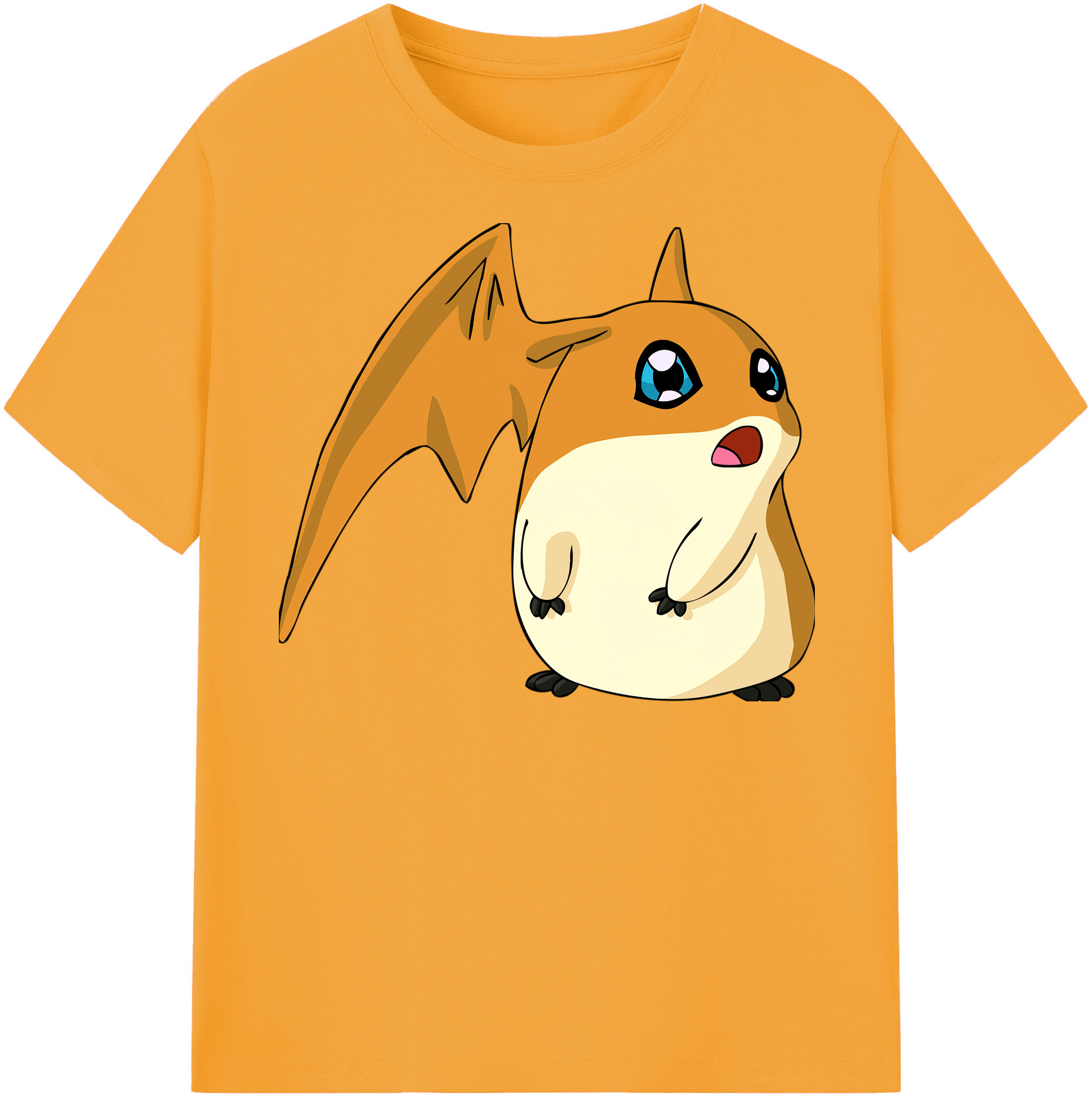 （画像用） Digimon デジタルモンスター/デジモン レディースカジュアルプリントTシャツ（綿100％）