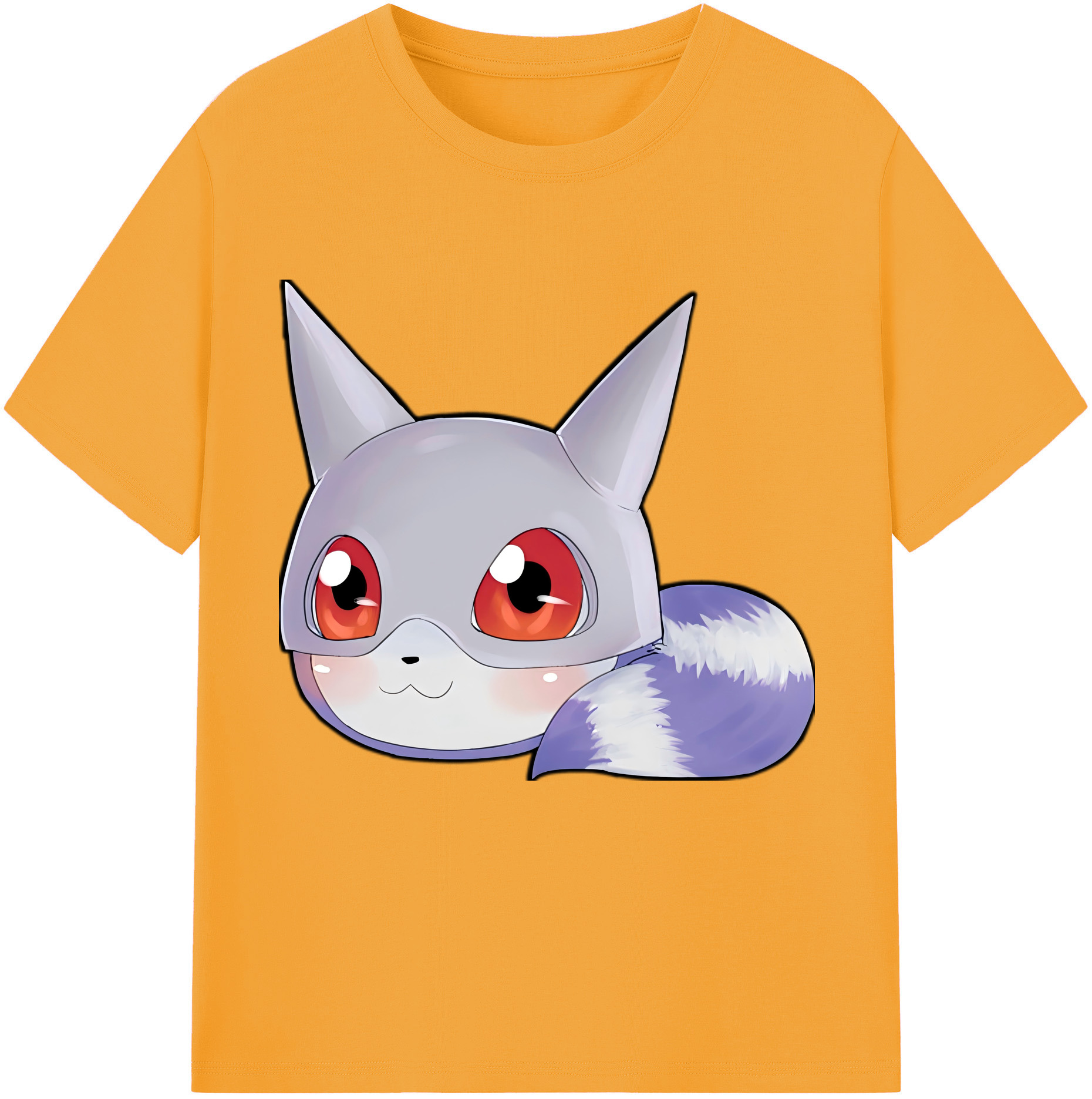 （画像用） Digimon デジタルモンスター/デジモン レディースカジュアルプリントTシャツ（綿100％）