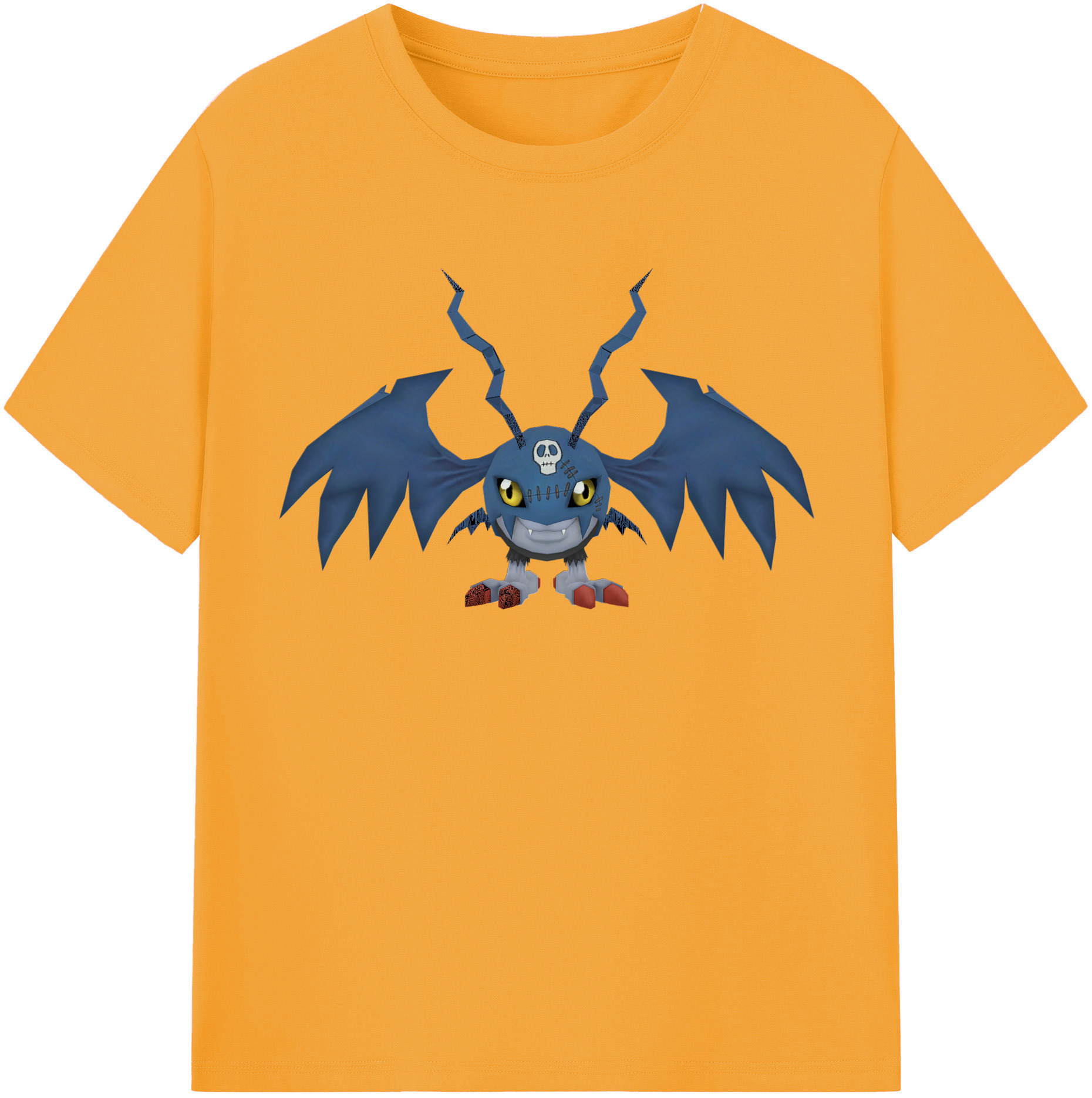 （画像用） Digimon デジタルモンスター/デジモン レディースカジュアルプリントTシャツ（綿100％）