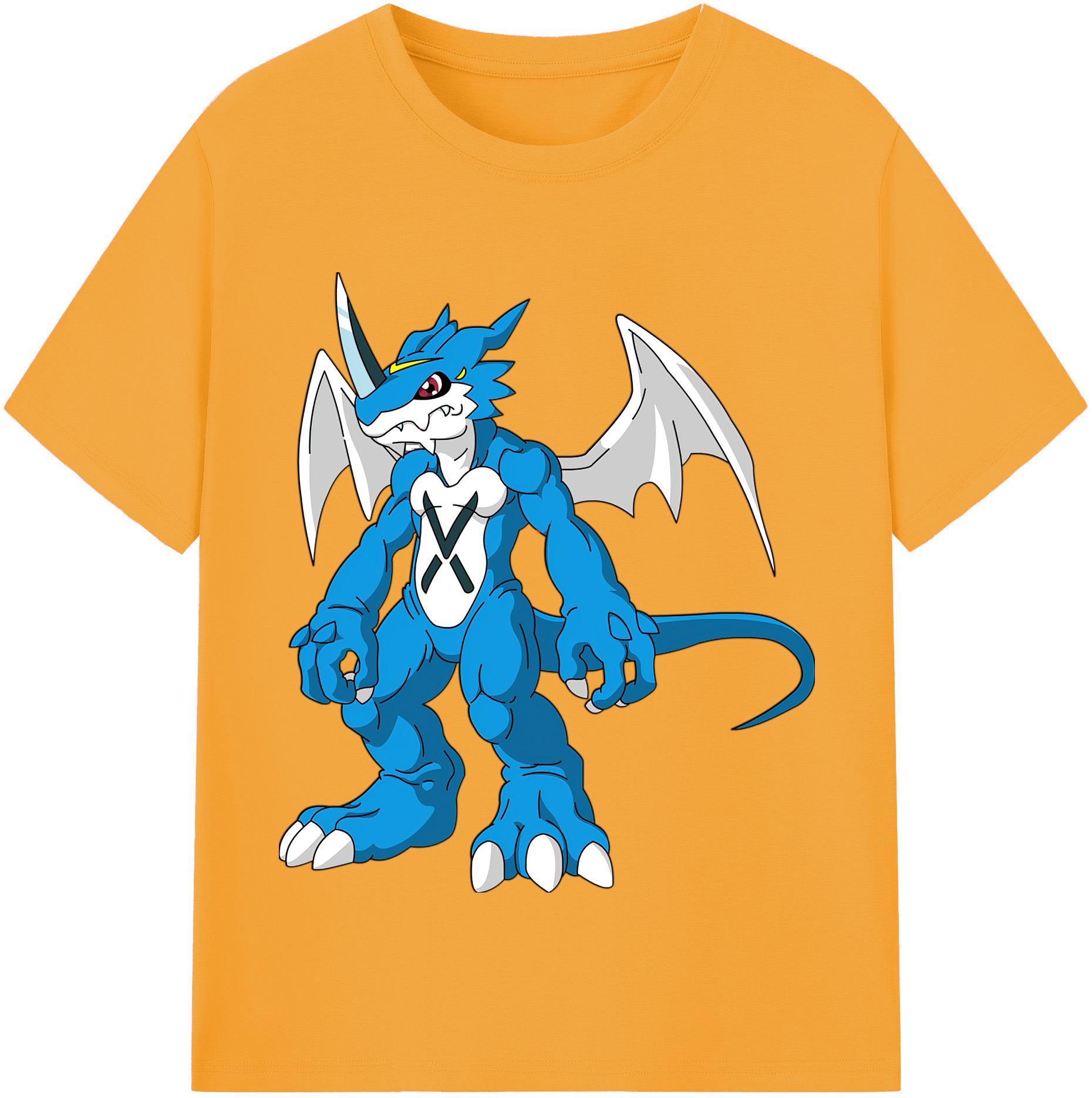 （画像用） Digimon デジタルモンスター/デジモン レディースカジュアルプリントTシャツ（綿100％）