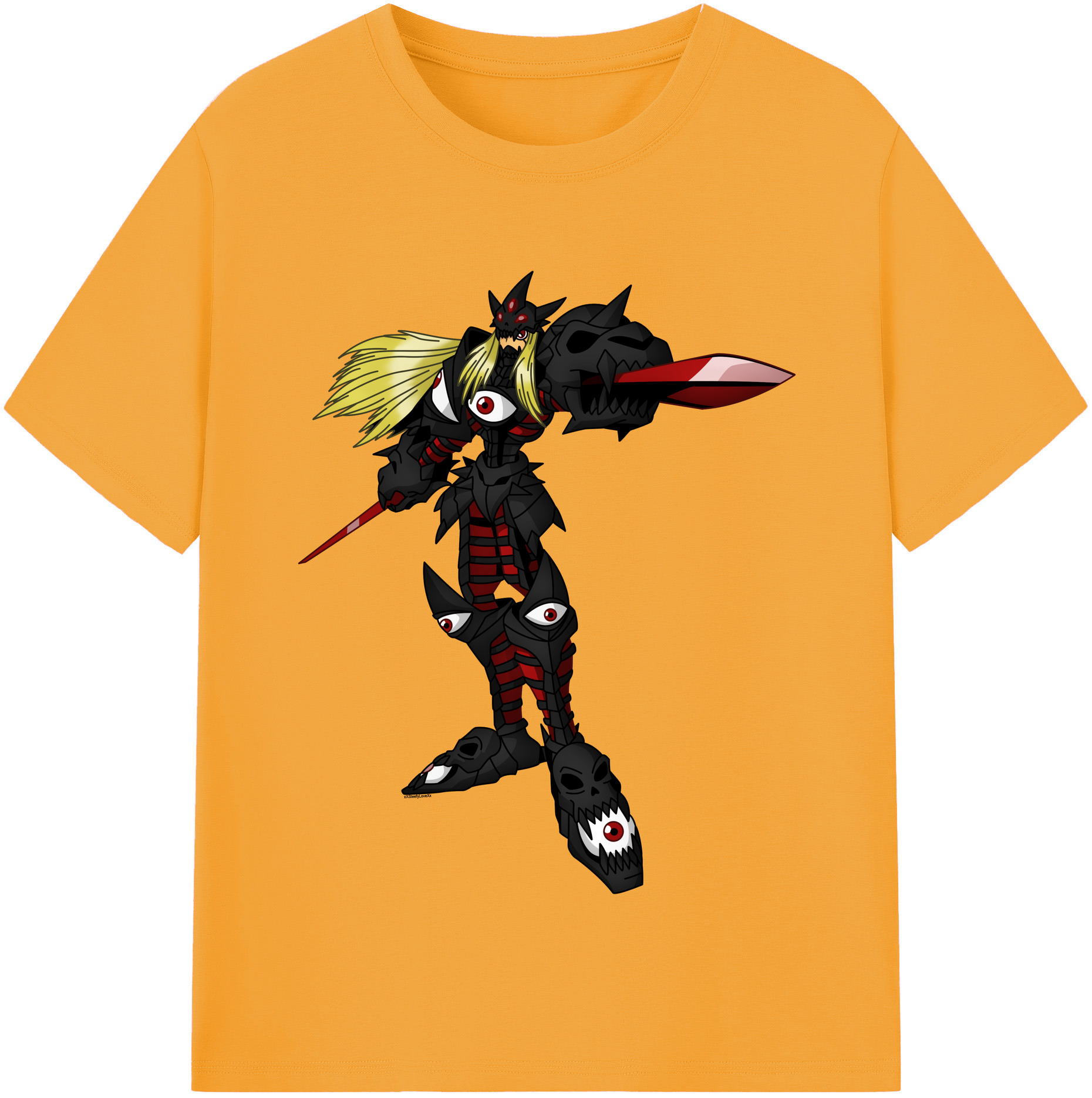 （画像用） Digimon デジタルモンスター/デジモン レディースカジュアルプリントTシャツ（綿100％）