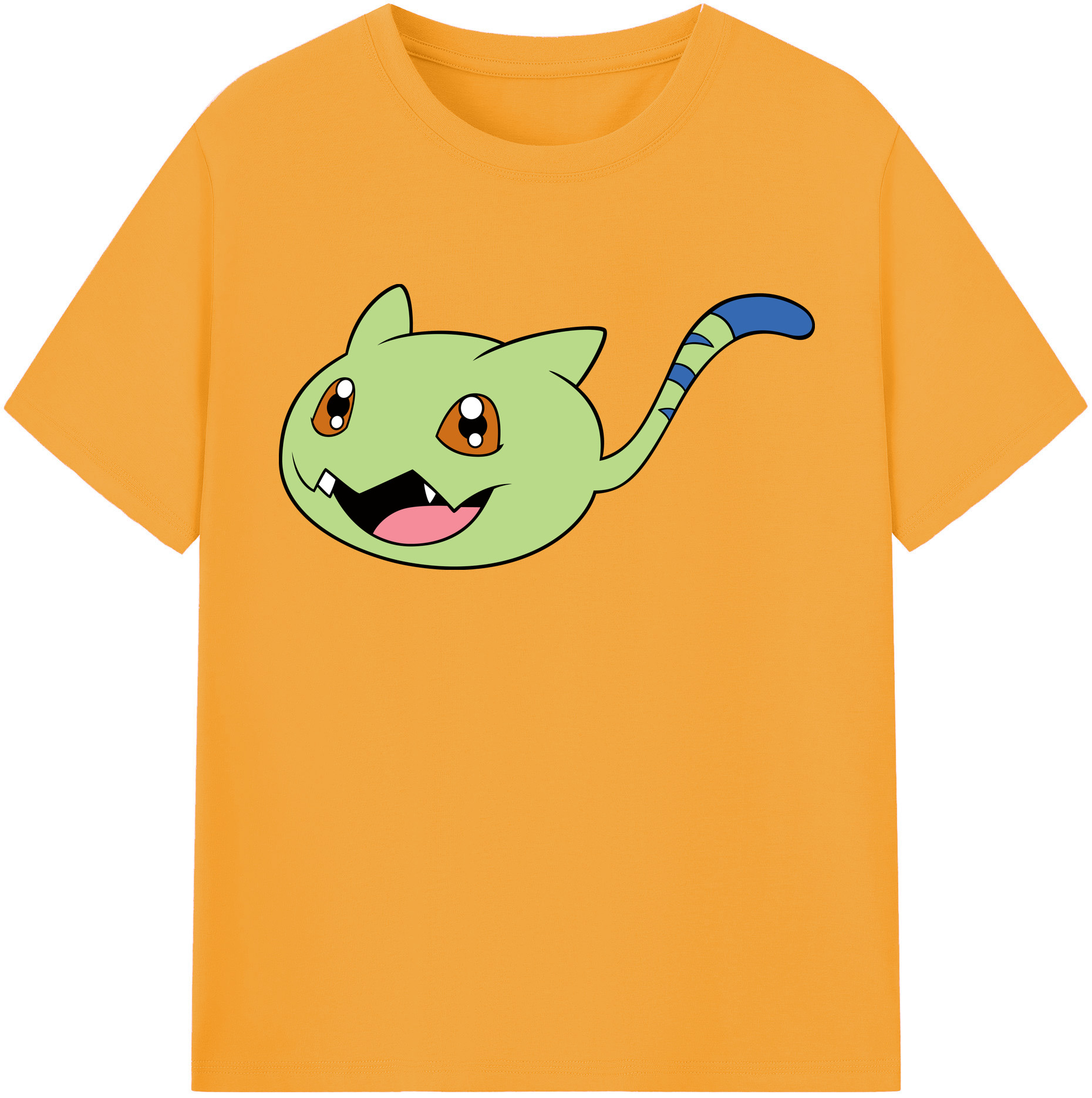 （画像用） Digimon デジタルモンスター/デジモン レディースカジュアルプリントTシャツ（綿100％）
