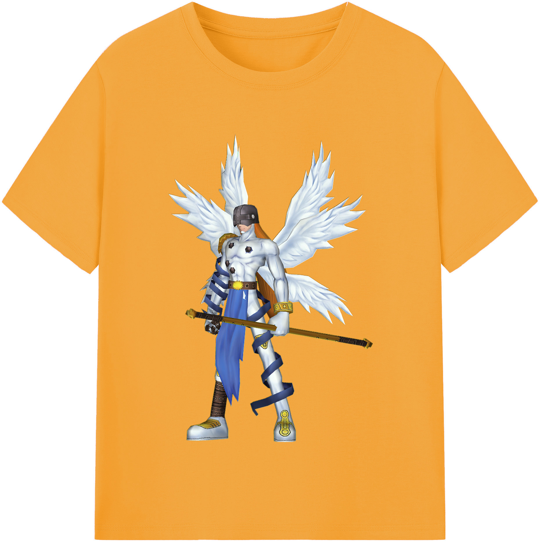 （画像用） Digimon デジタルモンスター/デジモン レディースカジュアルプリントTシャツ（綿100％）
