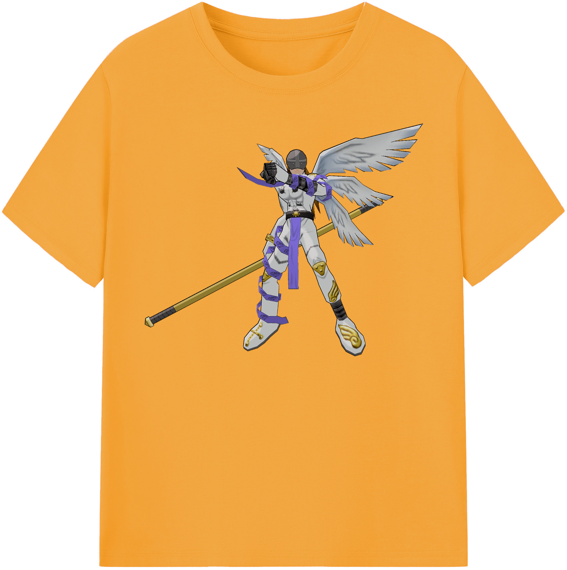 （画像用） Digimon デジタルモンスター/デジモン レディースカジュアルプリントTシャツ（綿100％）