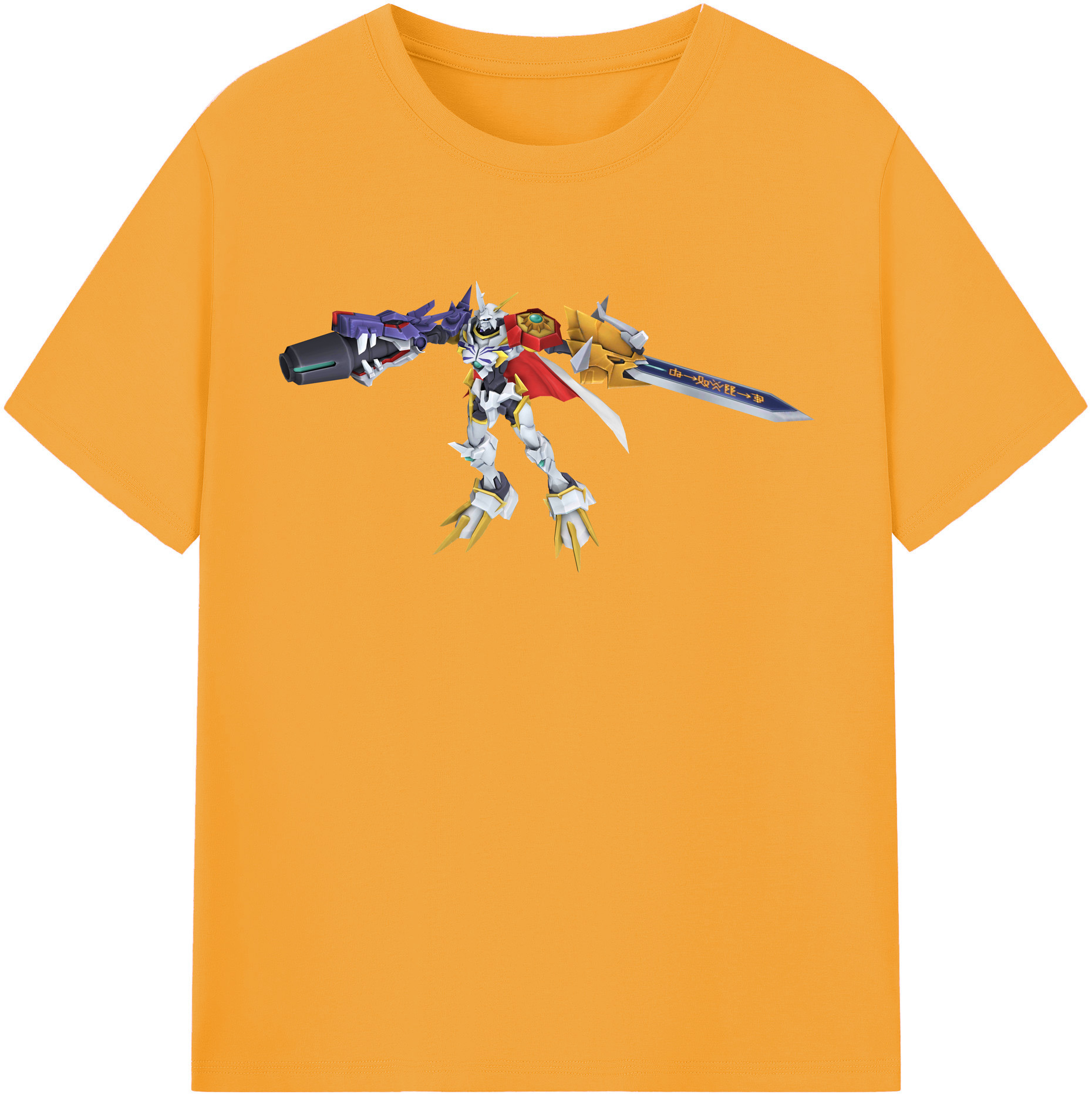 （画像用） Digimon デジタルモンスター/デジモン レディースカジュアルプリントTシャツ（綿100％）