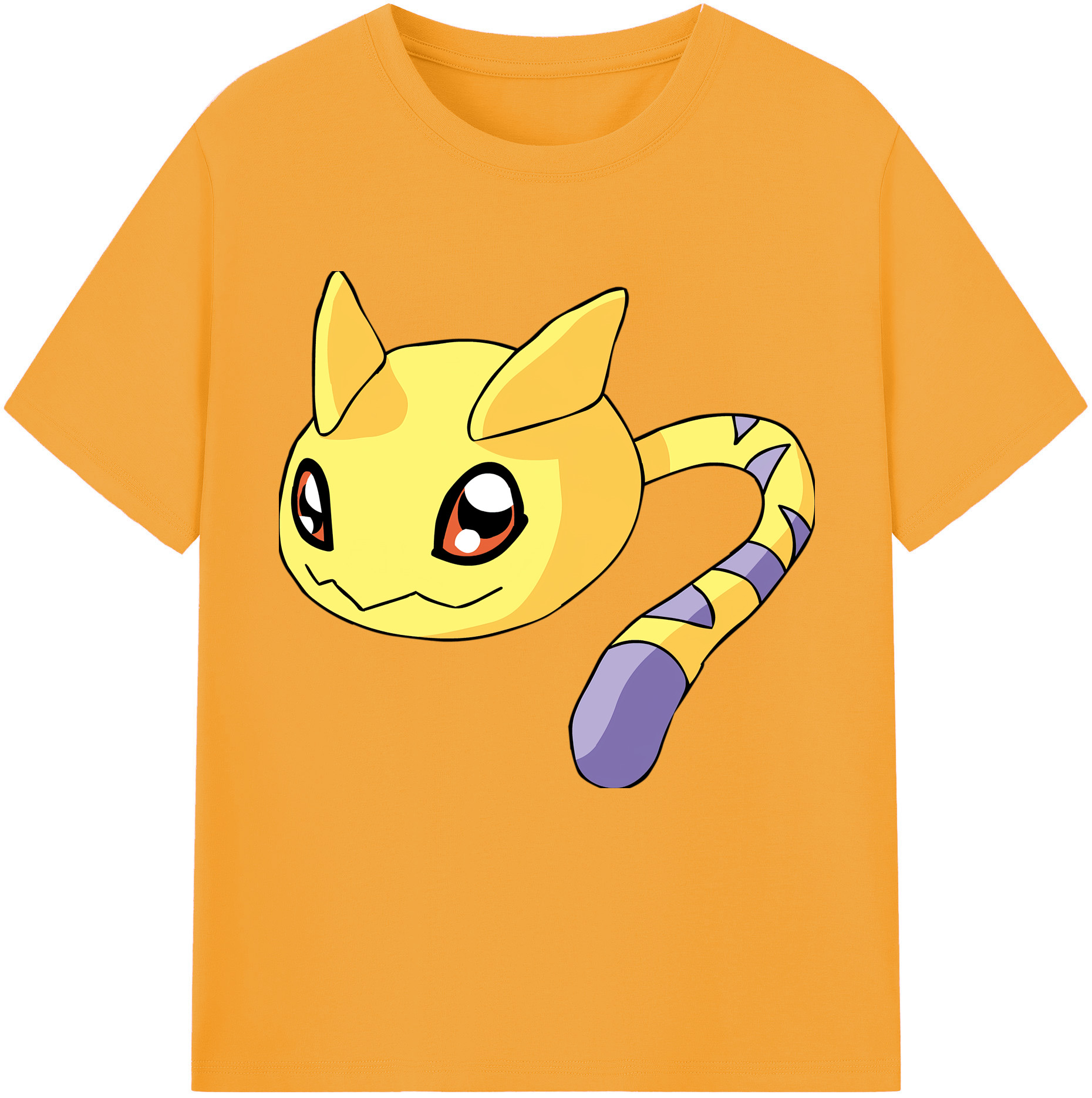 （画像用） Digimon デジタルモンスター/デジモン レディースカジュアルプリントTシャツ（綿100％）