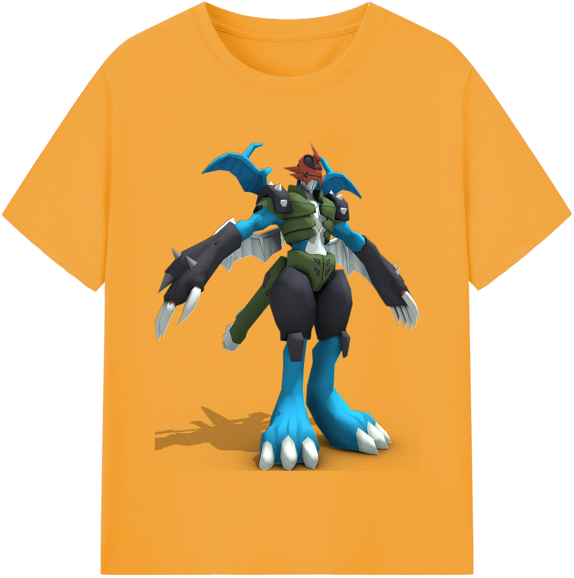（画像用） Digimon デジタルモンスター/デジモン レディースカジュアルプリントTシャツ（綿100％）