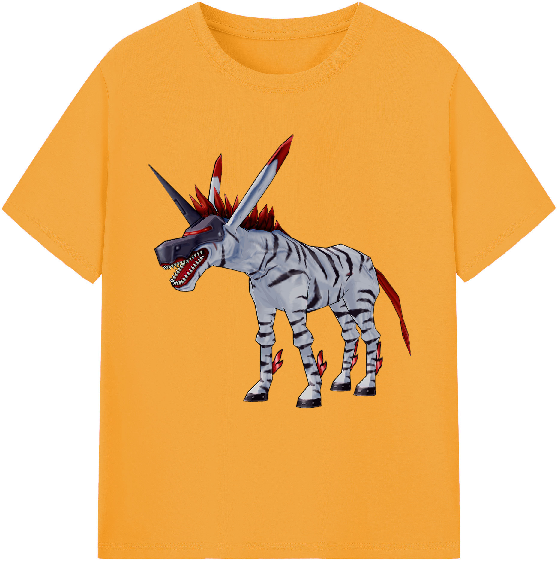 （画像用） Digimon デジタルモンスター/デジモン レディースカジュアルプリントTシャツ（綿100％）
