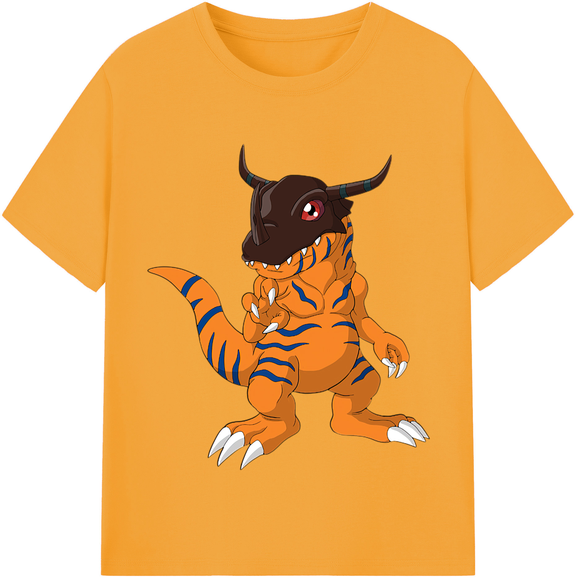 （画像用） Digimon デジタルモンスター/デジモン レディースカジュアルプリントTシャツ（綿100％）