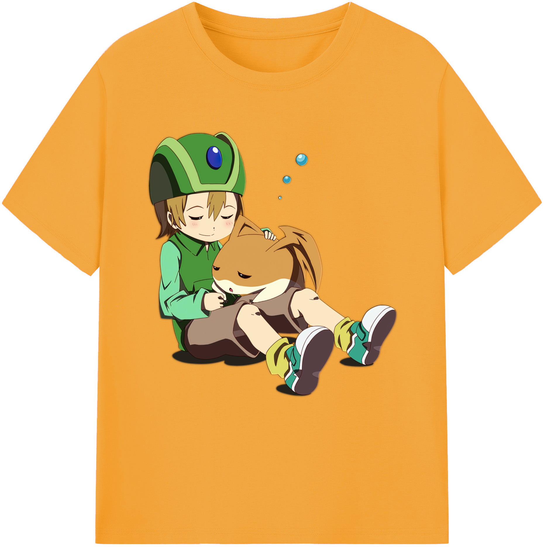 （画像用） Digimon デジタルモンスター/デジモン レディースカジュアルプリントTシャツ（綿100％）