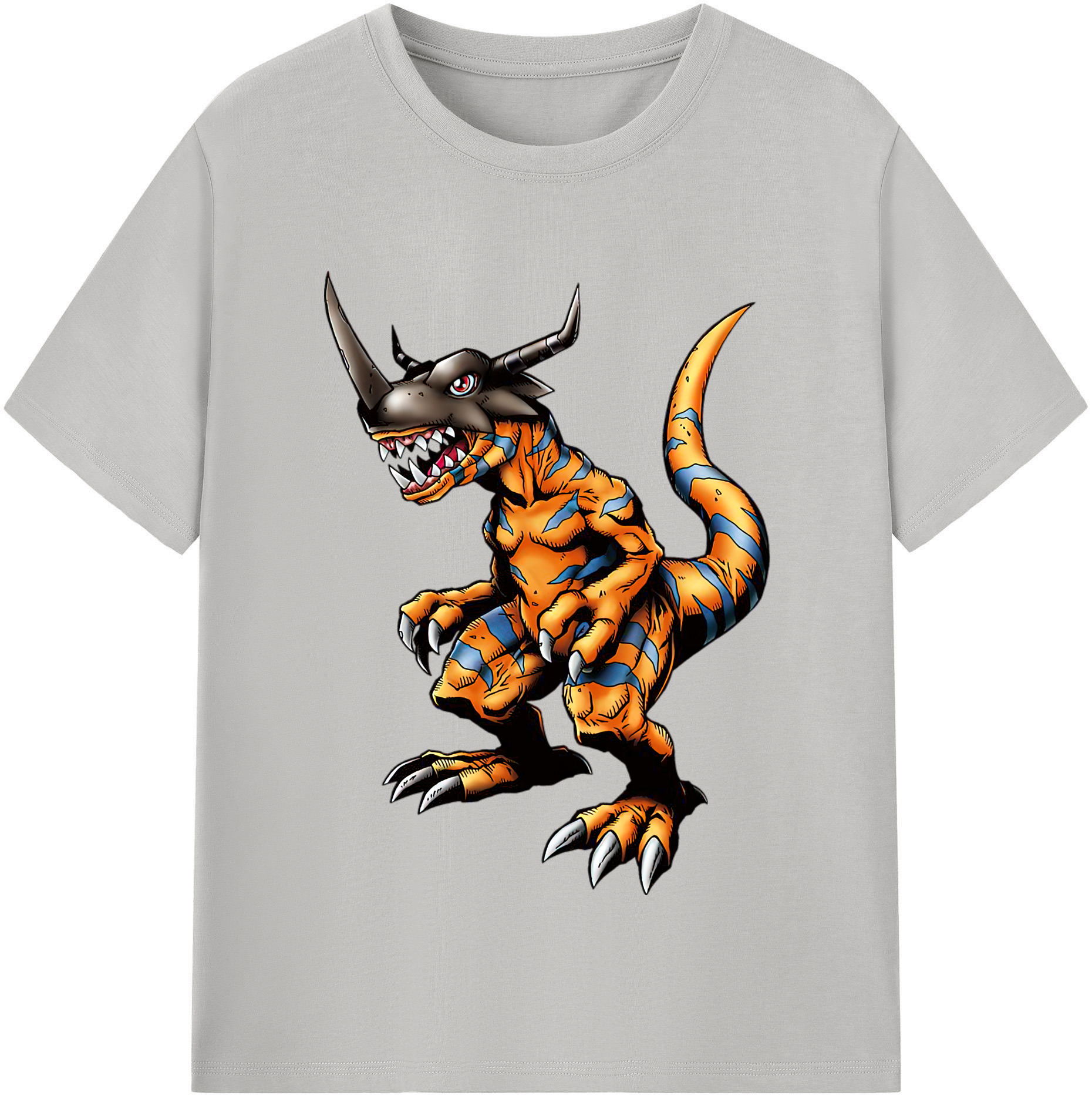 （画像用） Digimon デジタルモンスター/デジモン レディースカジュアルプリントTシャツ（綿100％）
