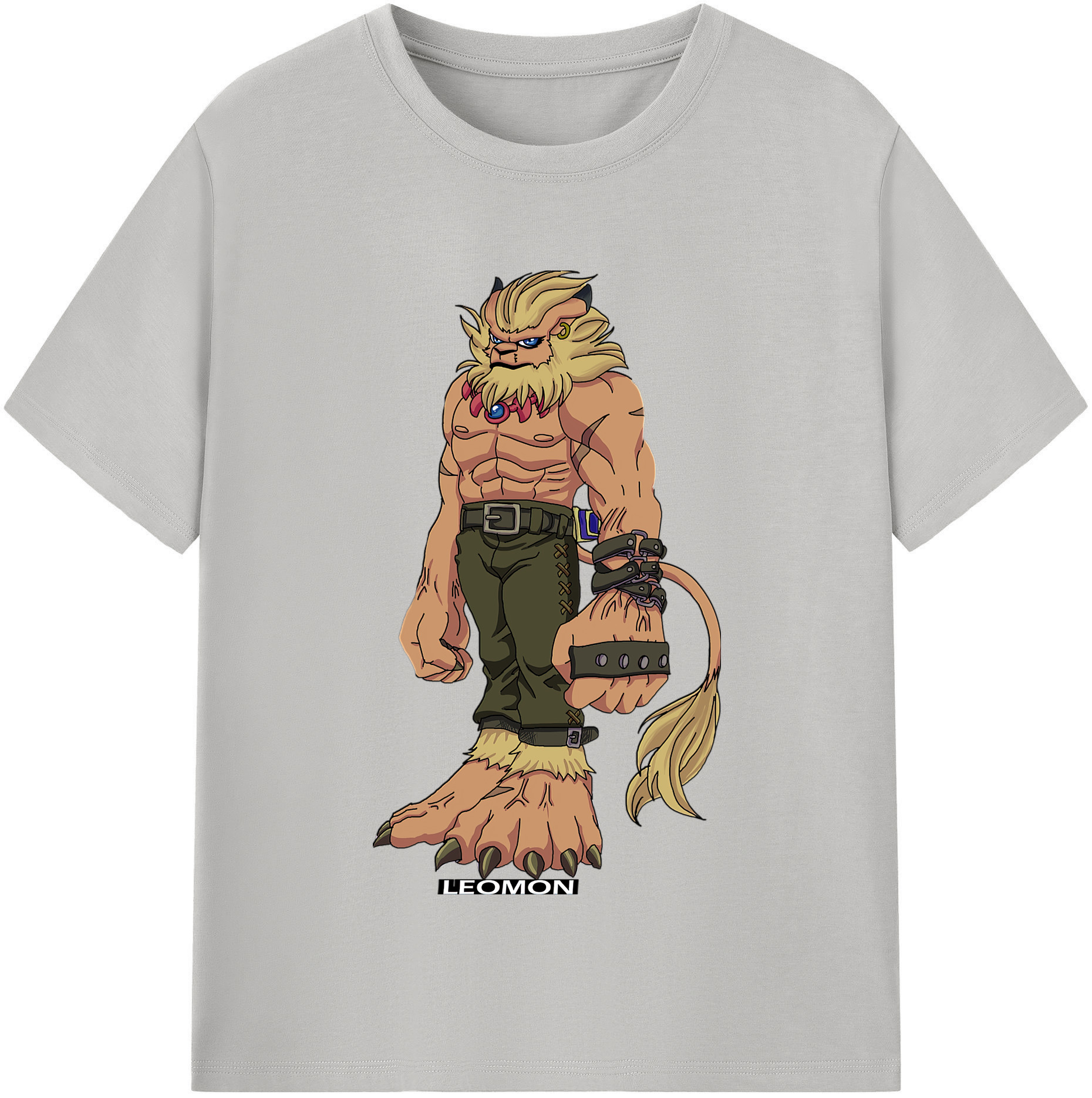 （画像用） Digimon デジタルモンスター/デジモン レディースカジュアルプリントTシャツ（綿100％）