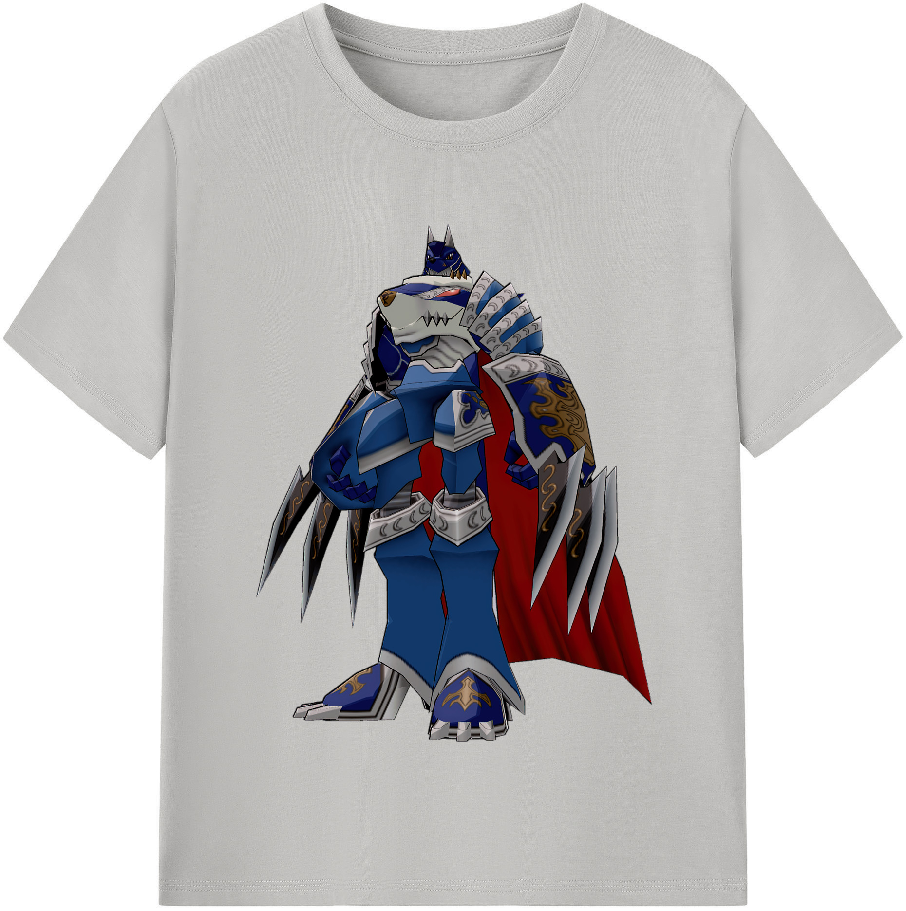 （画像用） Digimon デジタルモンスター/デジモン レディースカジュアルプリントTシャツ（綿100％）