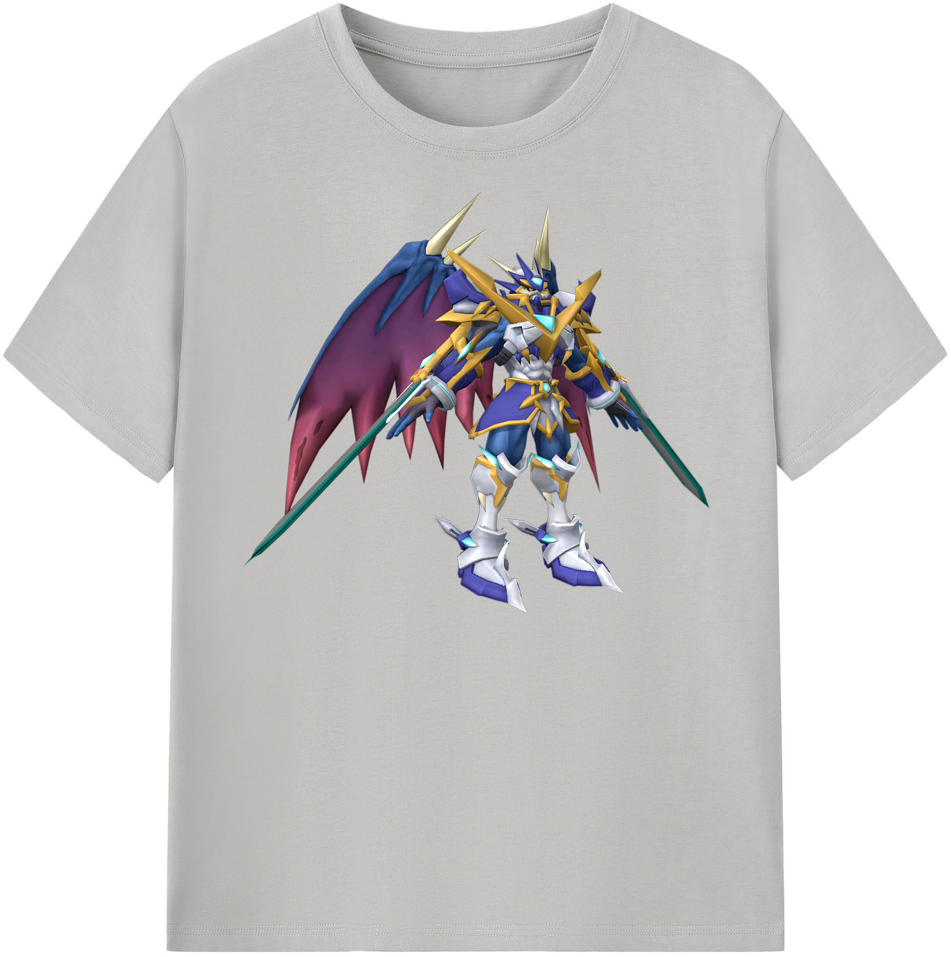 （画像用） Digimon デジタルモンスター/デジモン レディースカジュアルプリントTシャツ（綿100％）