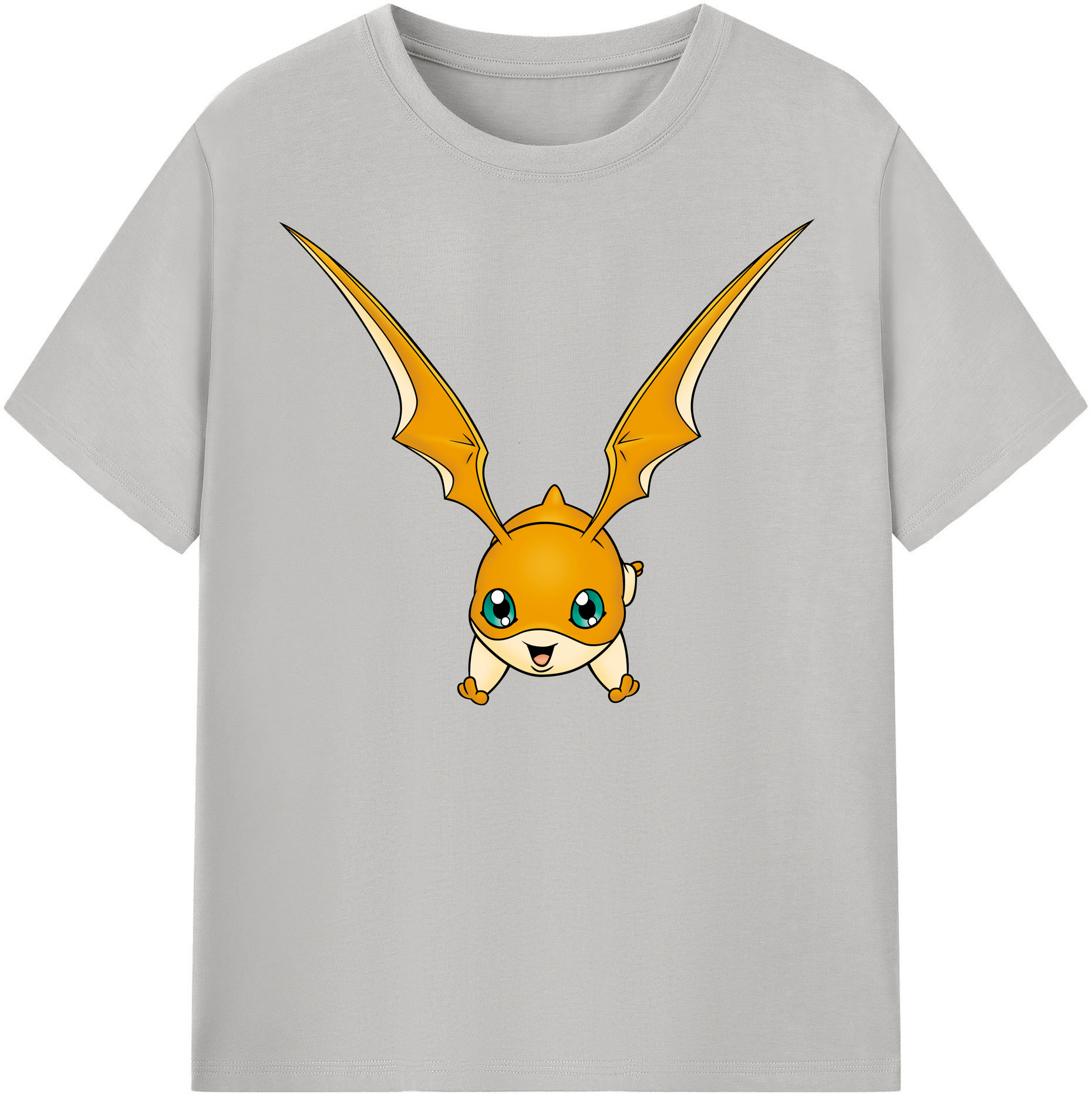 （画像用） Digimon デジタルモンスター/デジモン レディースカジュアルプリントTシャツ（綿100％）