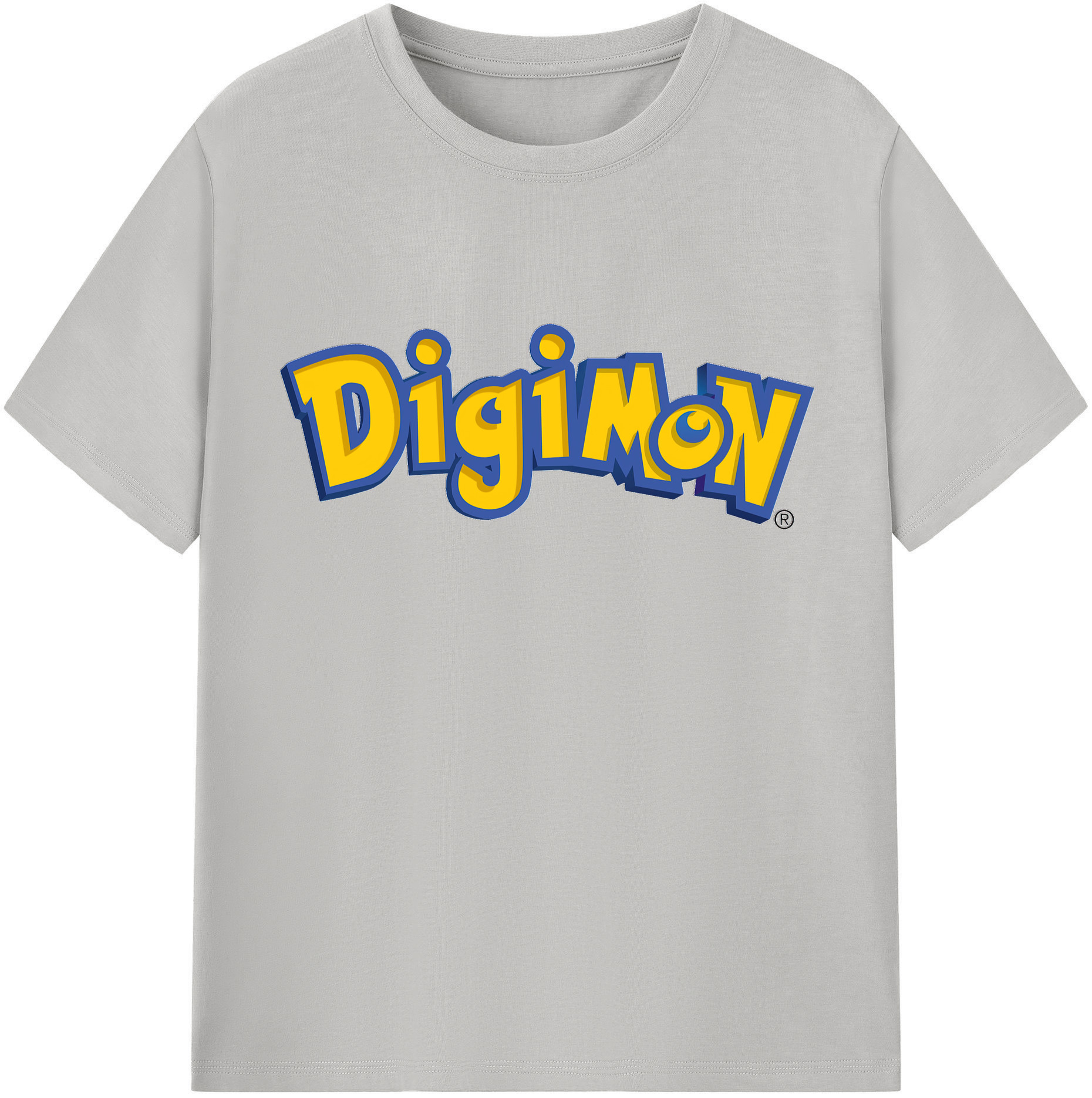 （画像用） Digimon デジタルモンスター/デジモン レディースカジュアルプリントTシャツ（綿100％）