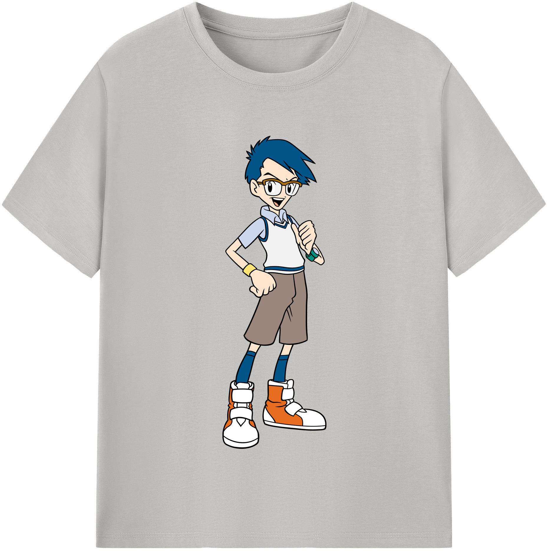 （画像用） Digimon デジタルモンスター/デジモン レディースカジュアルプリントTシャツ（綿100％）