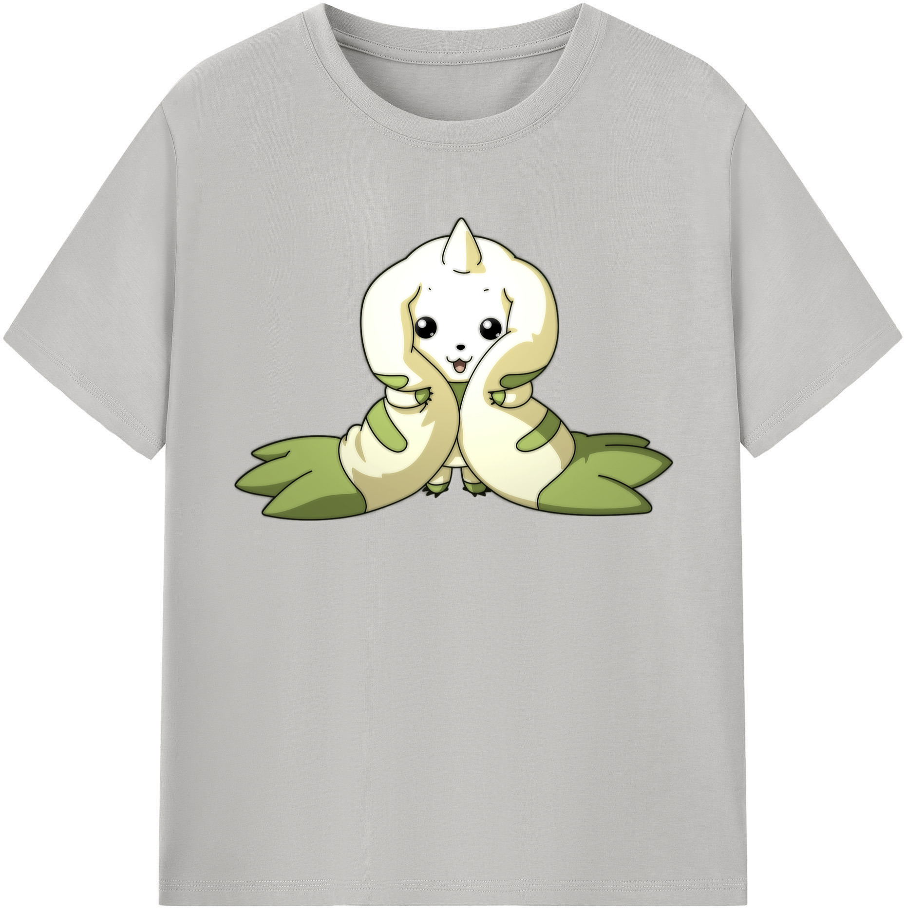 （画像用） Digimon デジタルモンスター/デジモン レディースカジュアルプリントTシャツ（綿100％）