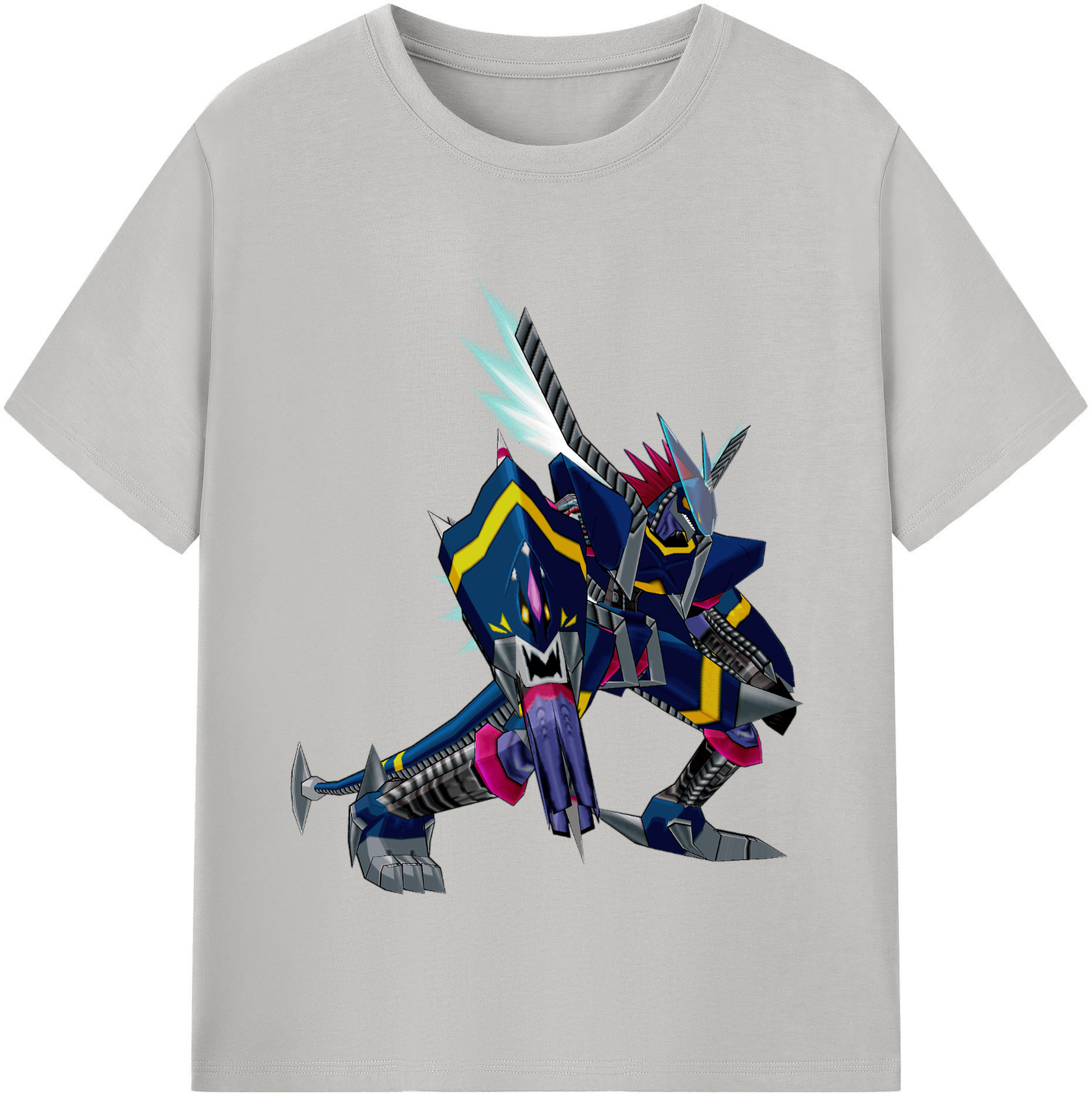 （画像用） Digimon デジタルモンスター/デジモン レディースカジュアルプリントTシャツ（綿100％）