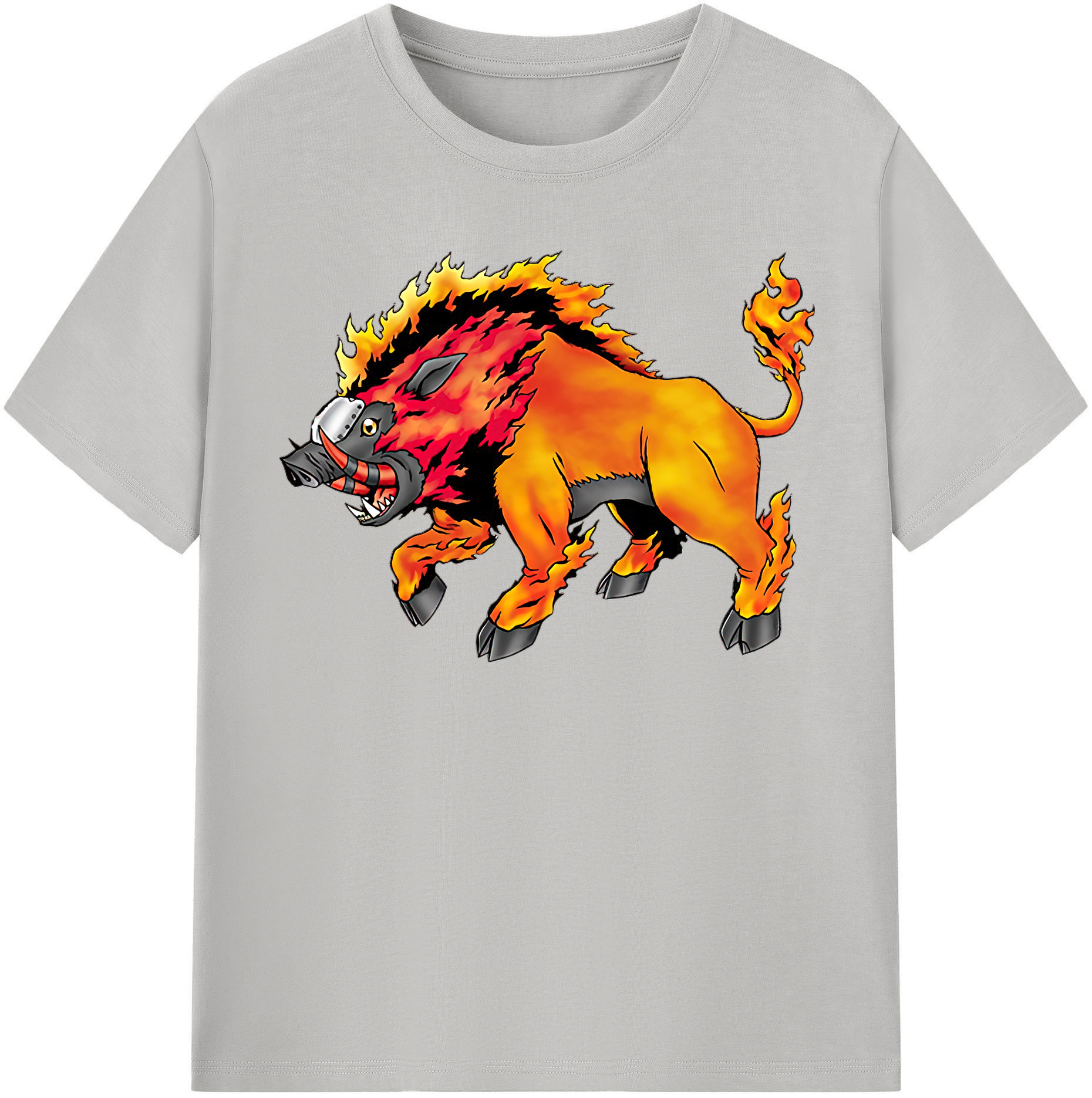 （画像用） Digimon デジタルモンスター/デジモン レディースカジュアルプリントTシャツ（綿100％）
