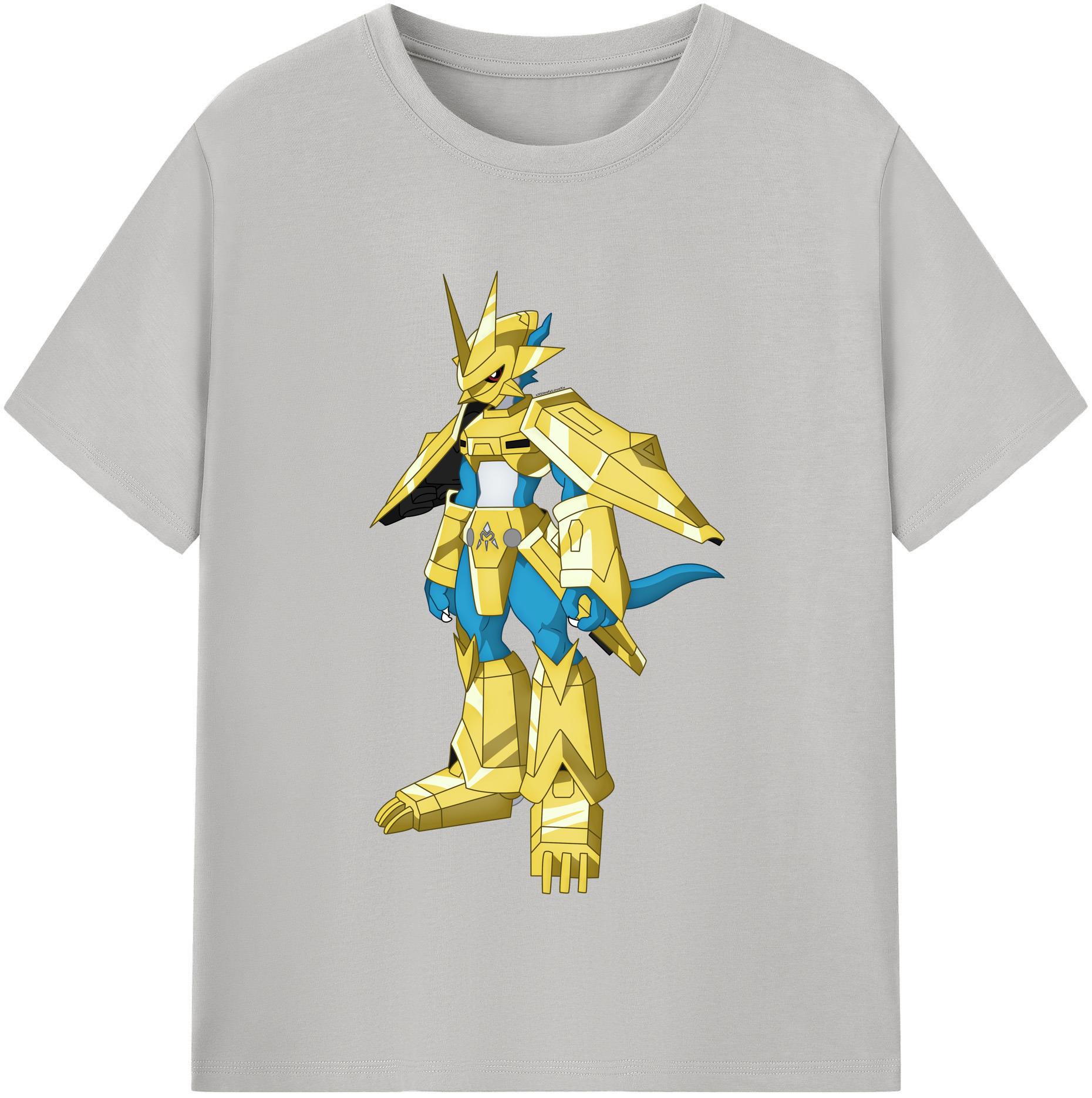 （画像用） Digimon デジタルモンスター/デジモン レディースカジュアルプリントTシャツ（綿100％）